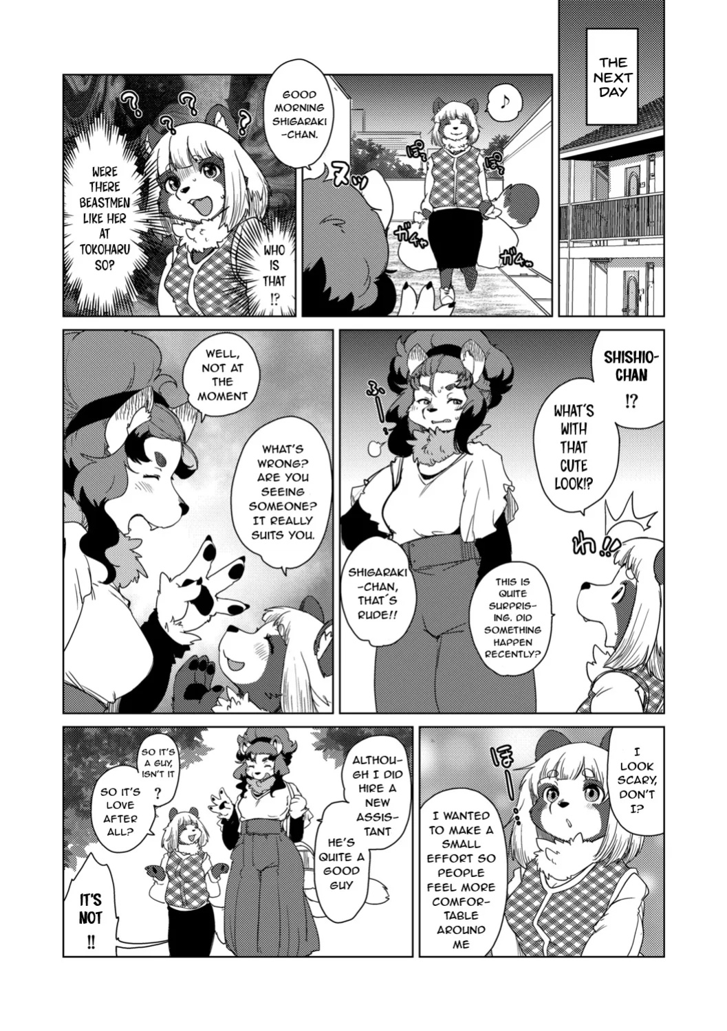 [Setouchi Kurage] Juujin Apart Tokoharusou e Youkoso! Ch. 3 [NachasGrandes]