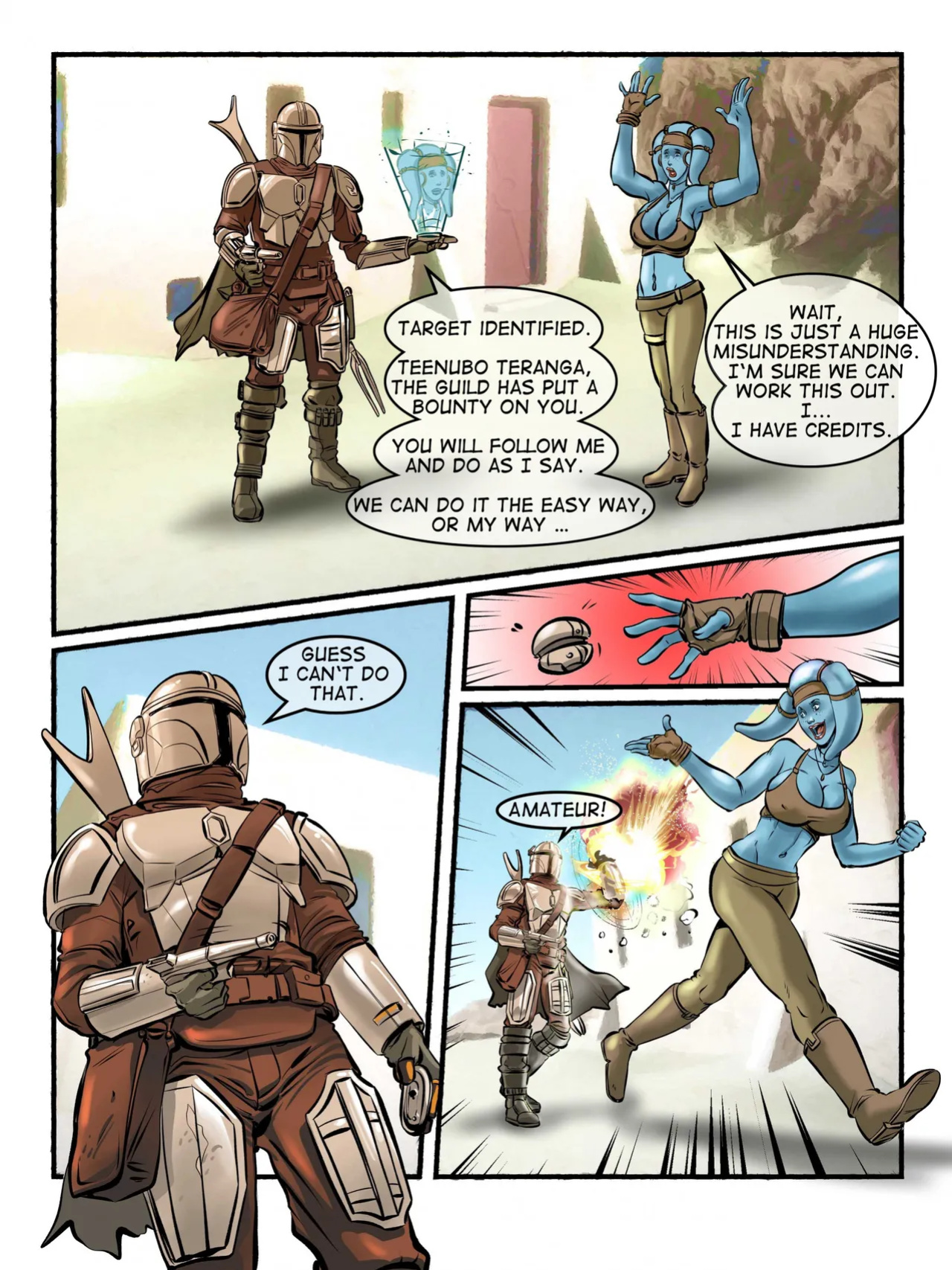 [Sam7] The Mandalorian - The Shrink Bounty (Star Wars)
