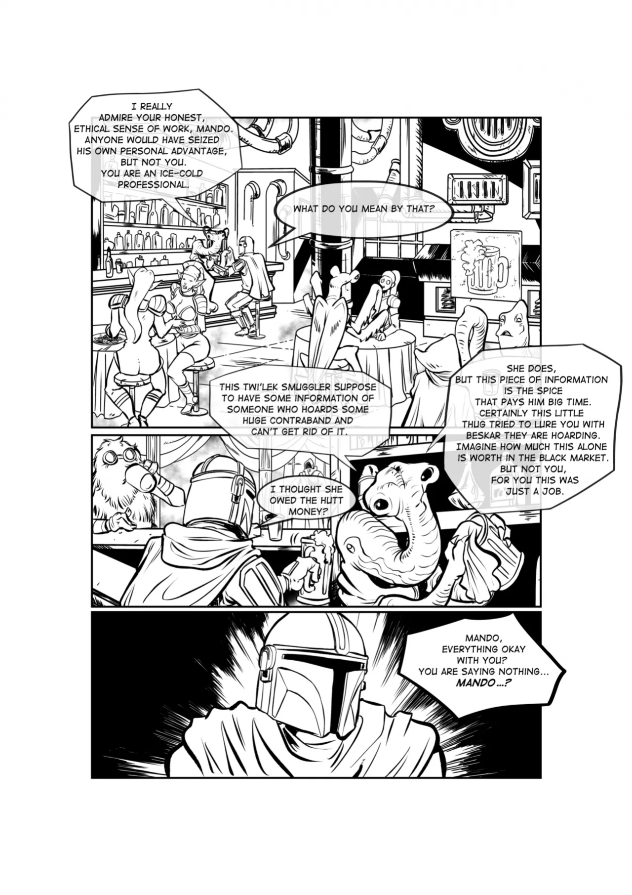 [Sam7] The Mandalorian - The Shrink Bounty (Star Wars)