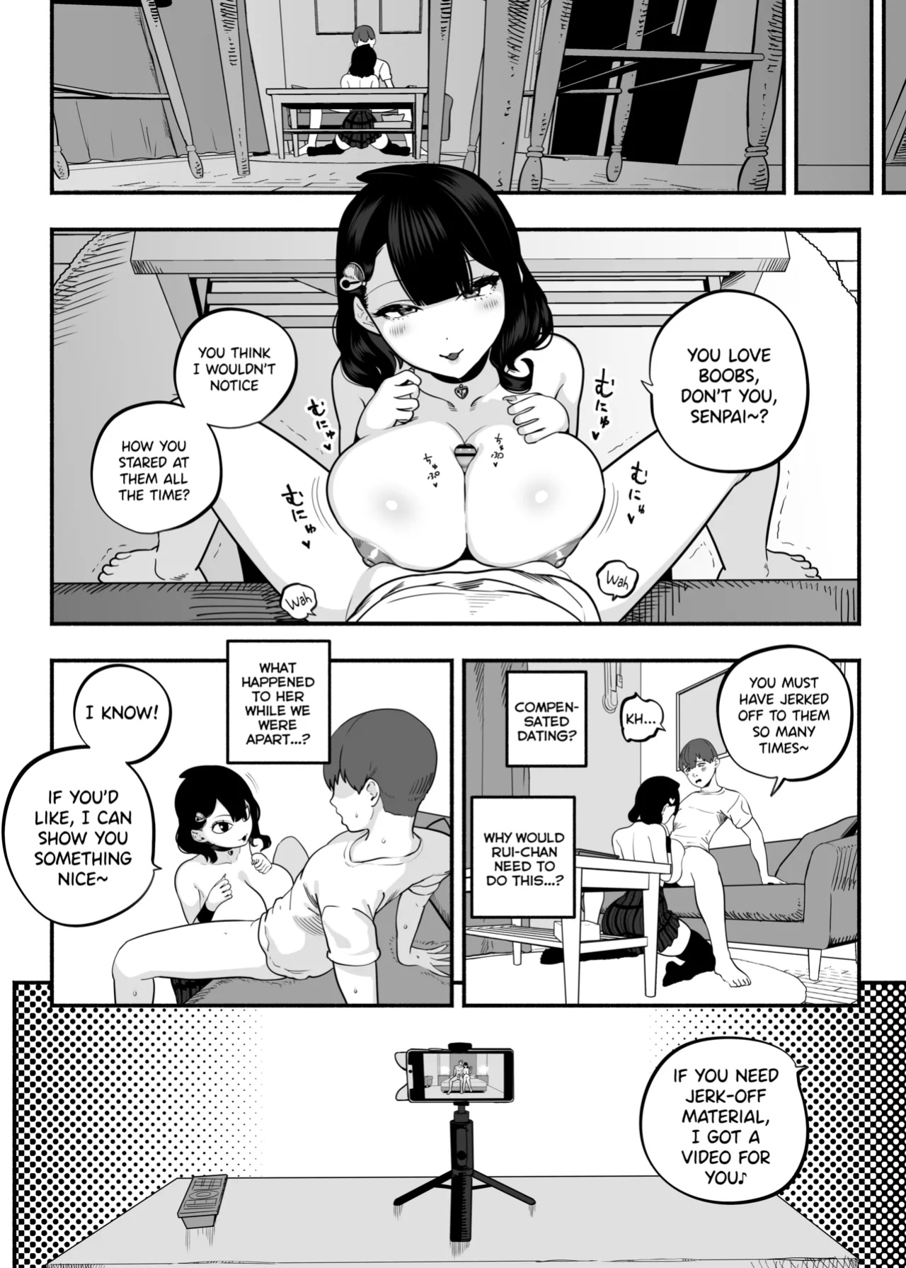[Sakuranbo Nouen (Kondo Yume)] Gachikoi Fuuzoku 2.5 -Papa-katsu Joshi ni Jakusha Dansei Chinpo o Ijimerareru Hanashi- | Falling in Love at the Brothel 2.5 [SDTLs]