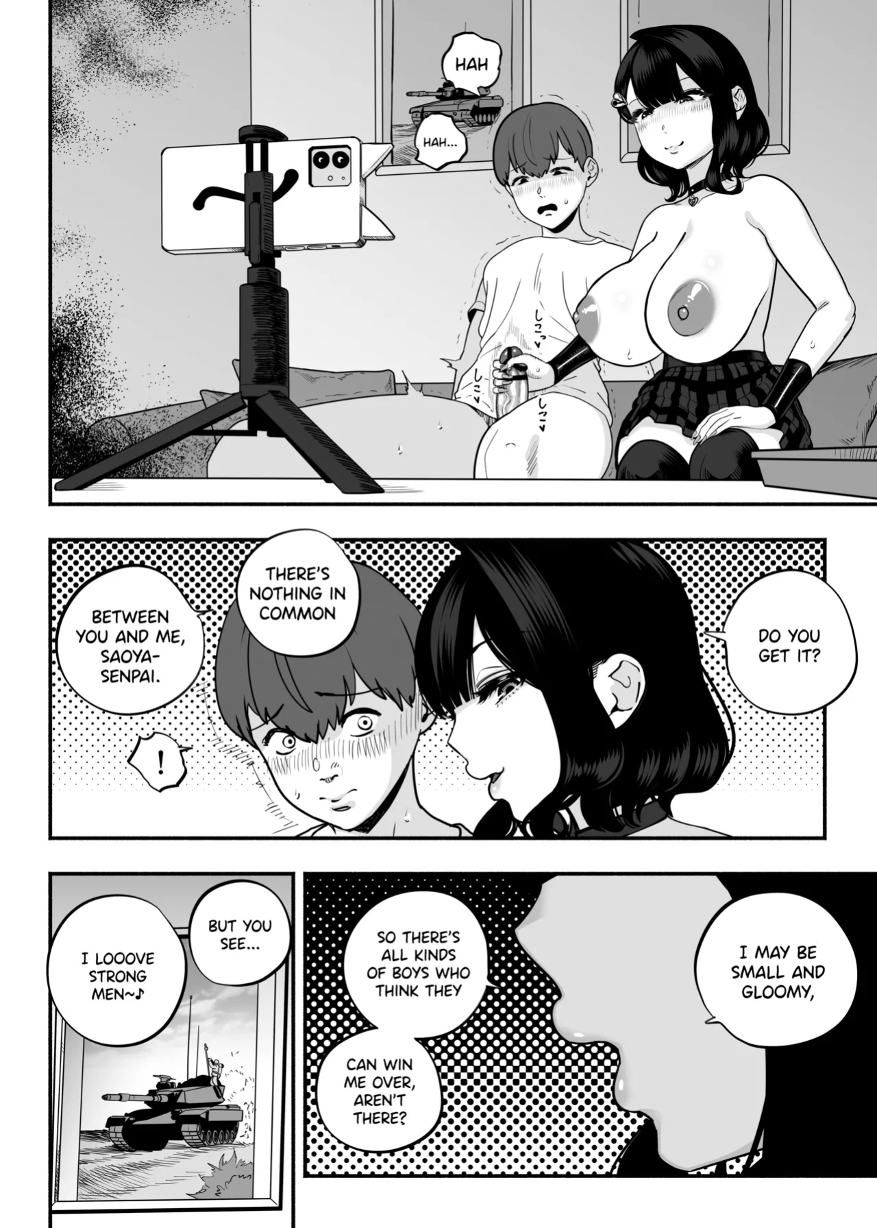 [Sakuranbo Nouen (Kondo Yume)] Gachikoi Fuuzoku 2.5 -Papa-katsu Joshi ni Jakusha Dansei Chinpo o Ijimerareru Hanashi- | Falling in Love at the Brothel 2.5 [SDTLs]