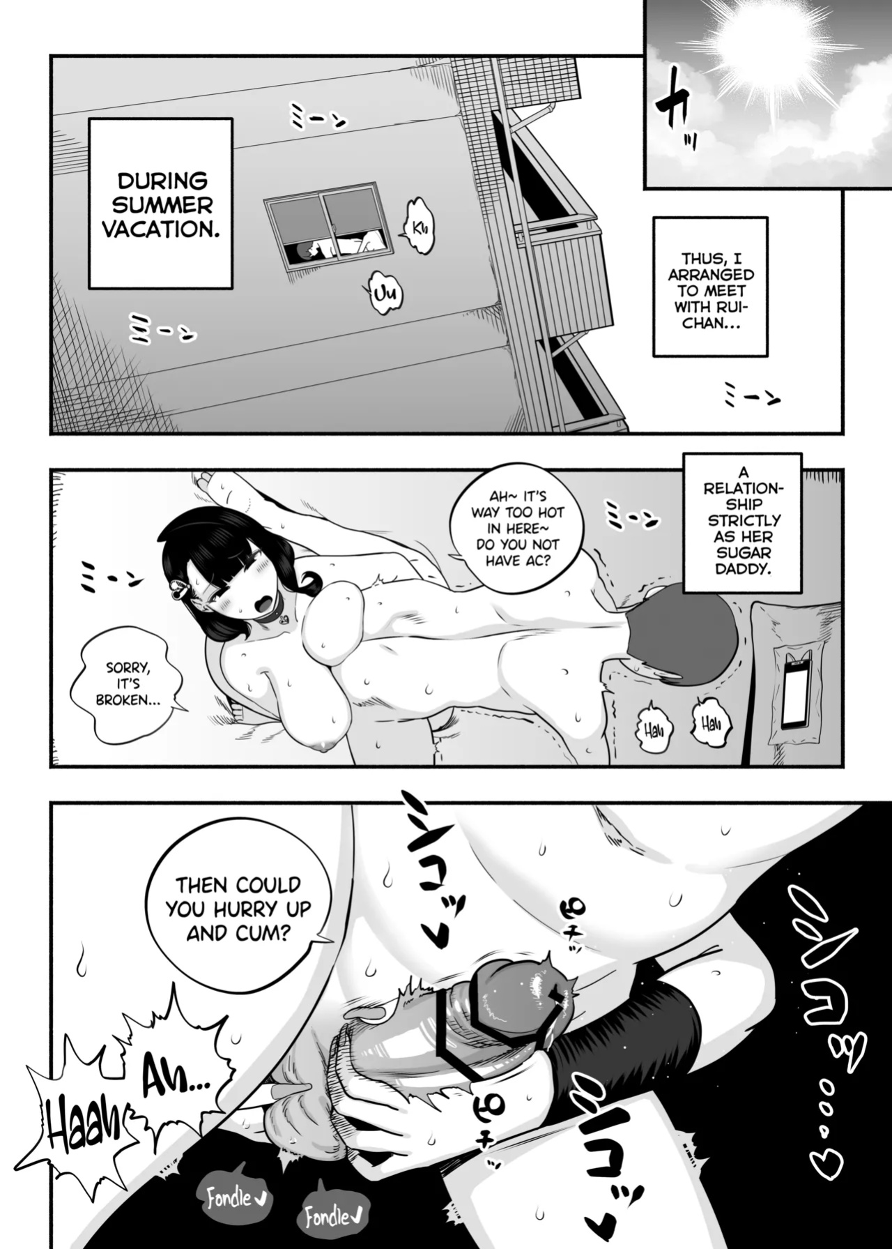 [Sakuranbo Nouen (Kondo Yume)] Gachikoi Fuuzoku 2.5 -Papa-katsu Joshi ni Jakusha Dansei Chinpo o Ijimerareru Hanashi- | Falling in Love at the Brothel 2.5 [SDTLs]