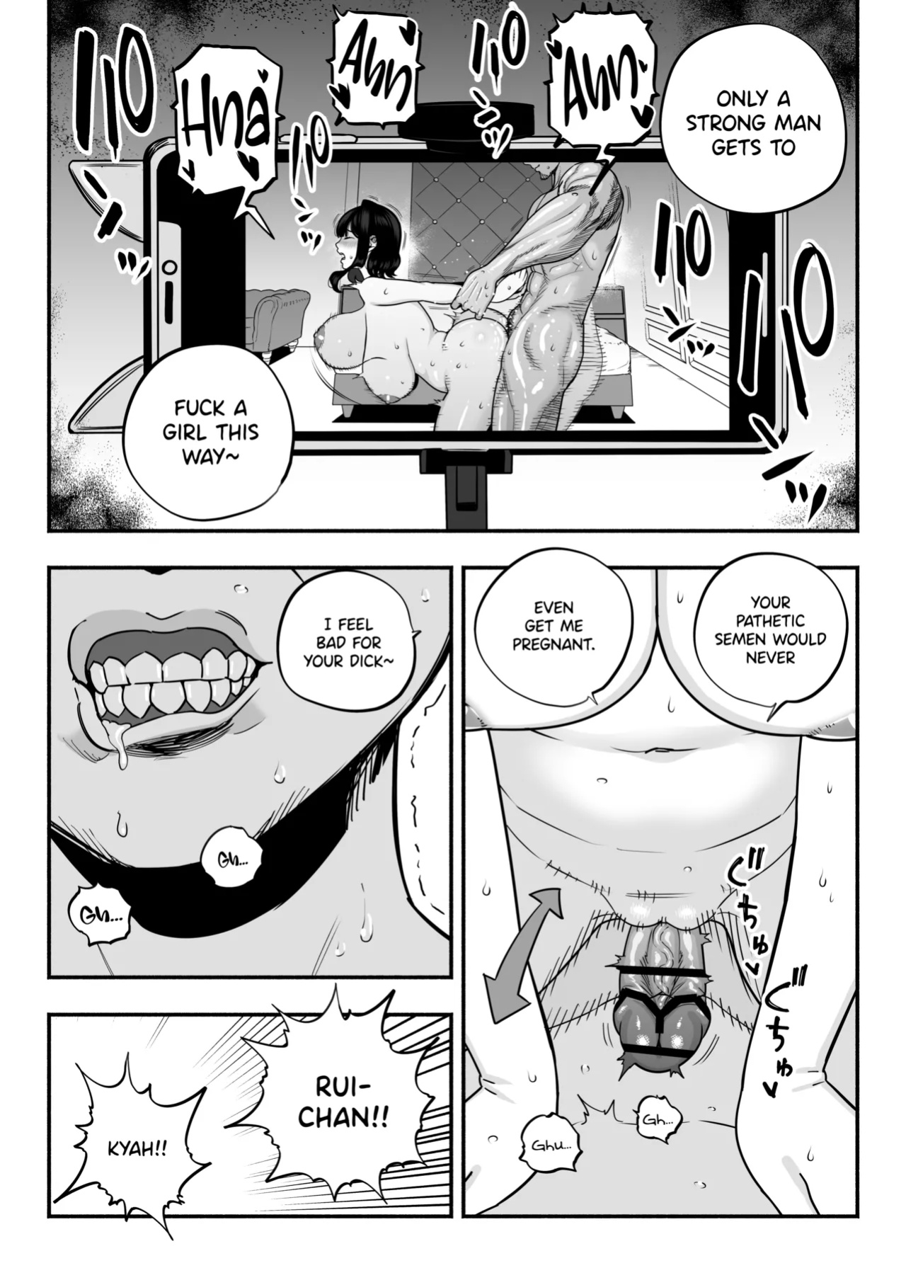 [Sakuranbo Nouen (Kondo Yume)] Gachikoi Fuuzoku 2.5 -Papa-katsu Joshi ni Jakusha Dansei Chinpo o Ijimerareru Hanashi- | Falling in Love at the Brothel 2.5 [SDTLs]
