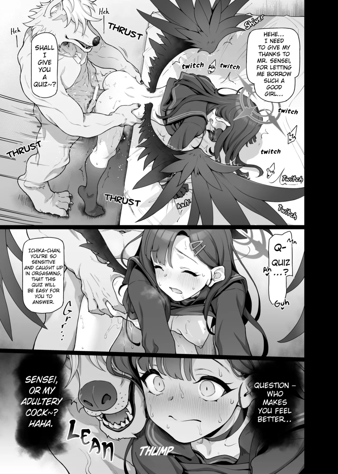 [Gokusaishiki (Aya Shachou)] Nakamasa Ichika wa Sensei no Tame nara (Blue Archive) [hardcase8translates]