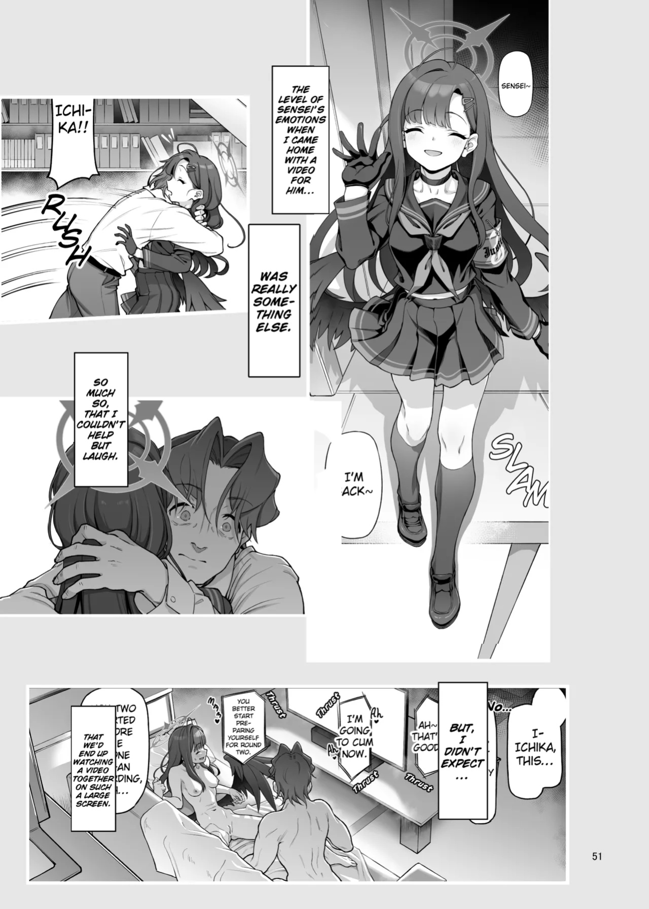 [Gokusaishiki (Aya Shachou)] Nakamasa Ichika wa Sensei no Tame nara (Blue Archive) [hardcase8translates]