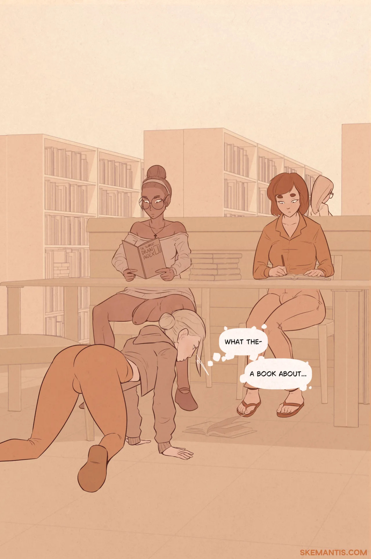 Skemantis - Tyler at the library - Part 1