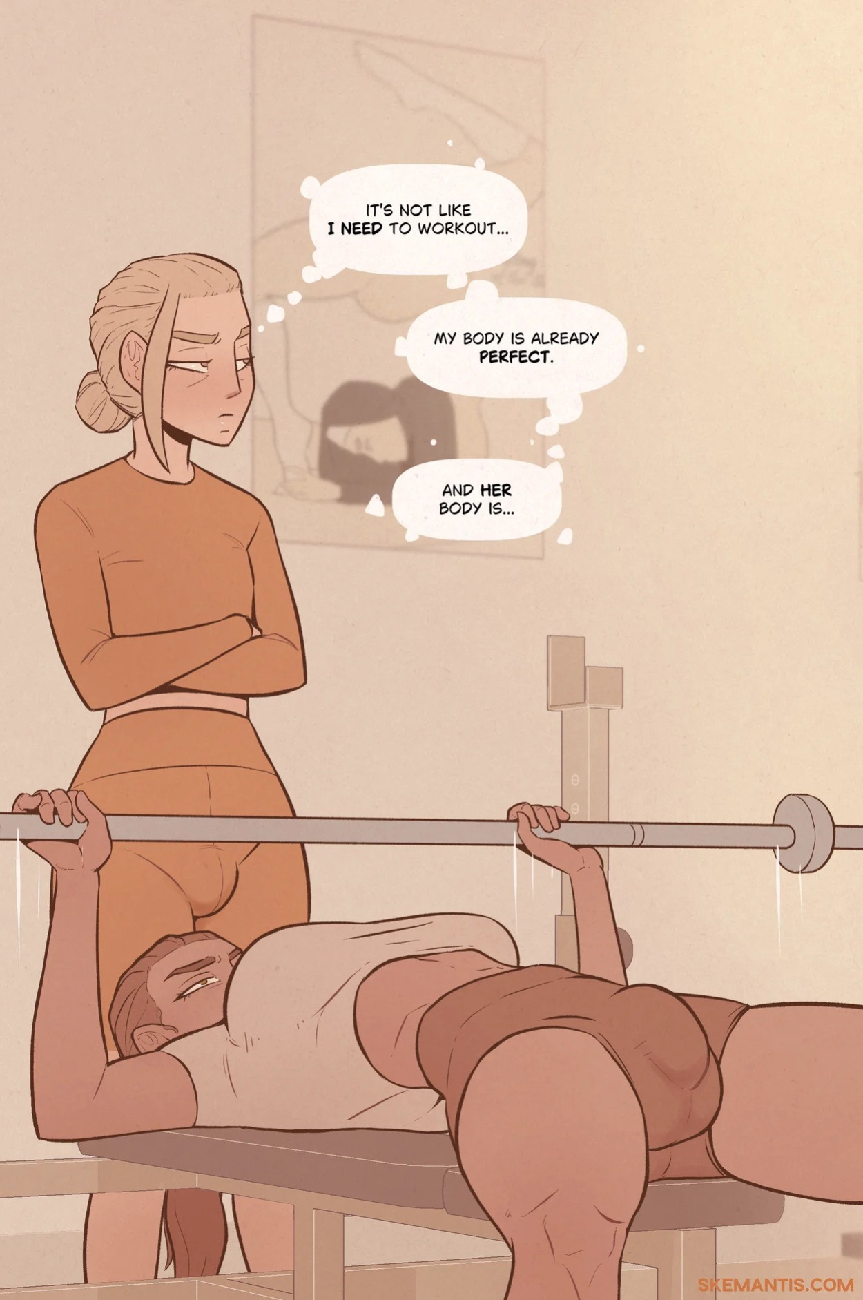 skemantis - Tyler at the gym