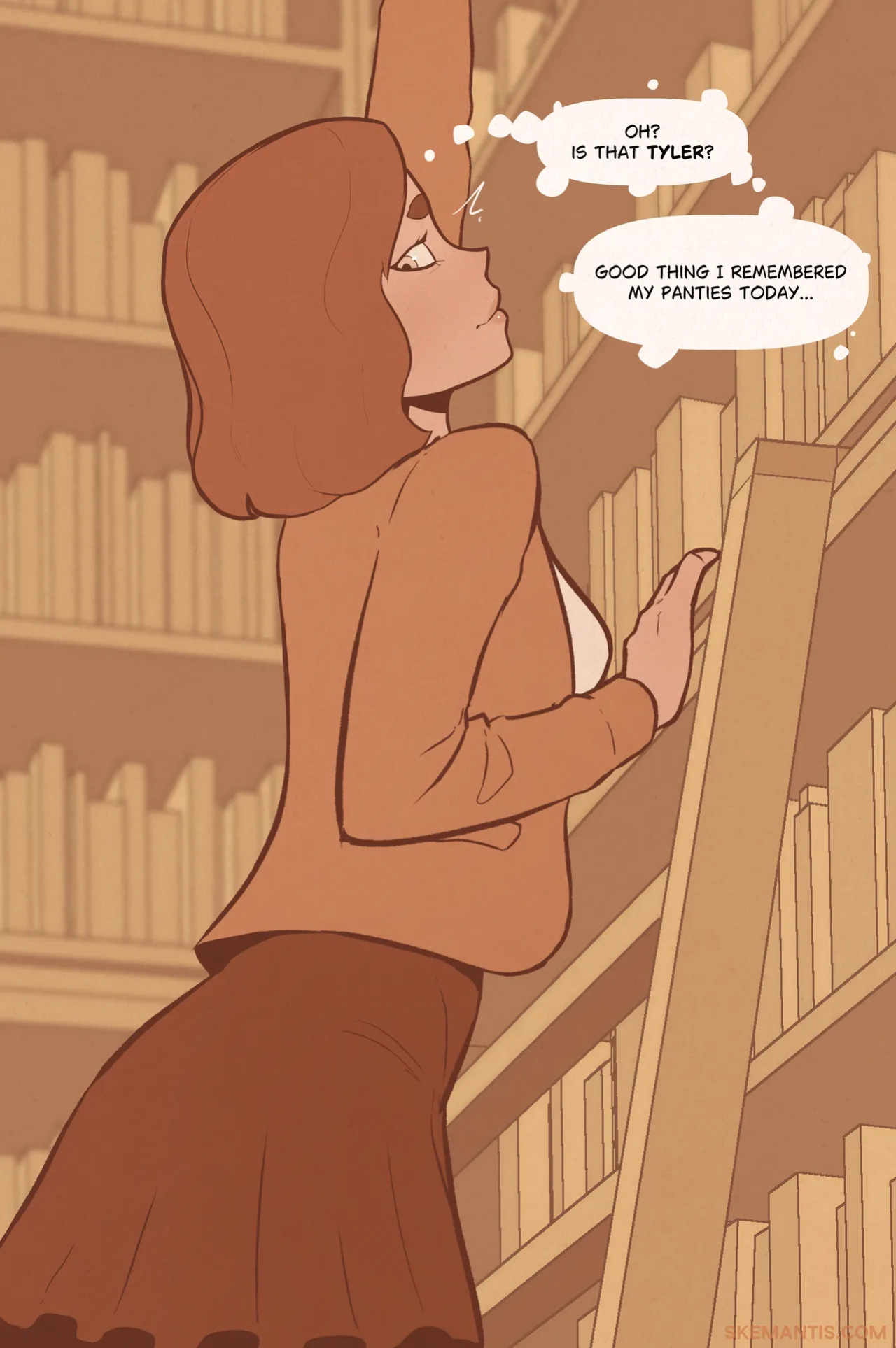 Skemantis - Tyler at the library - Part 2