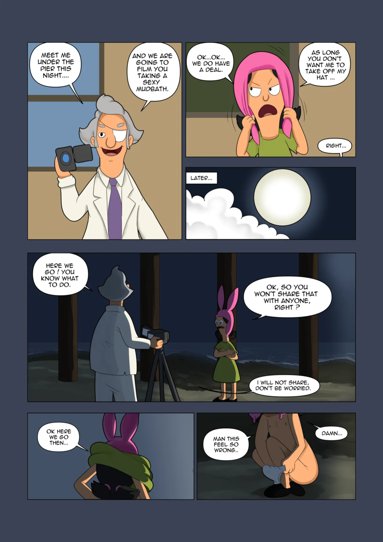 [Launny] Perv Mud Bath (Bob's Burgers)