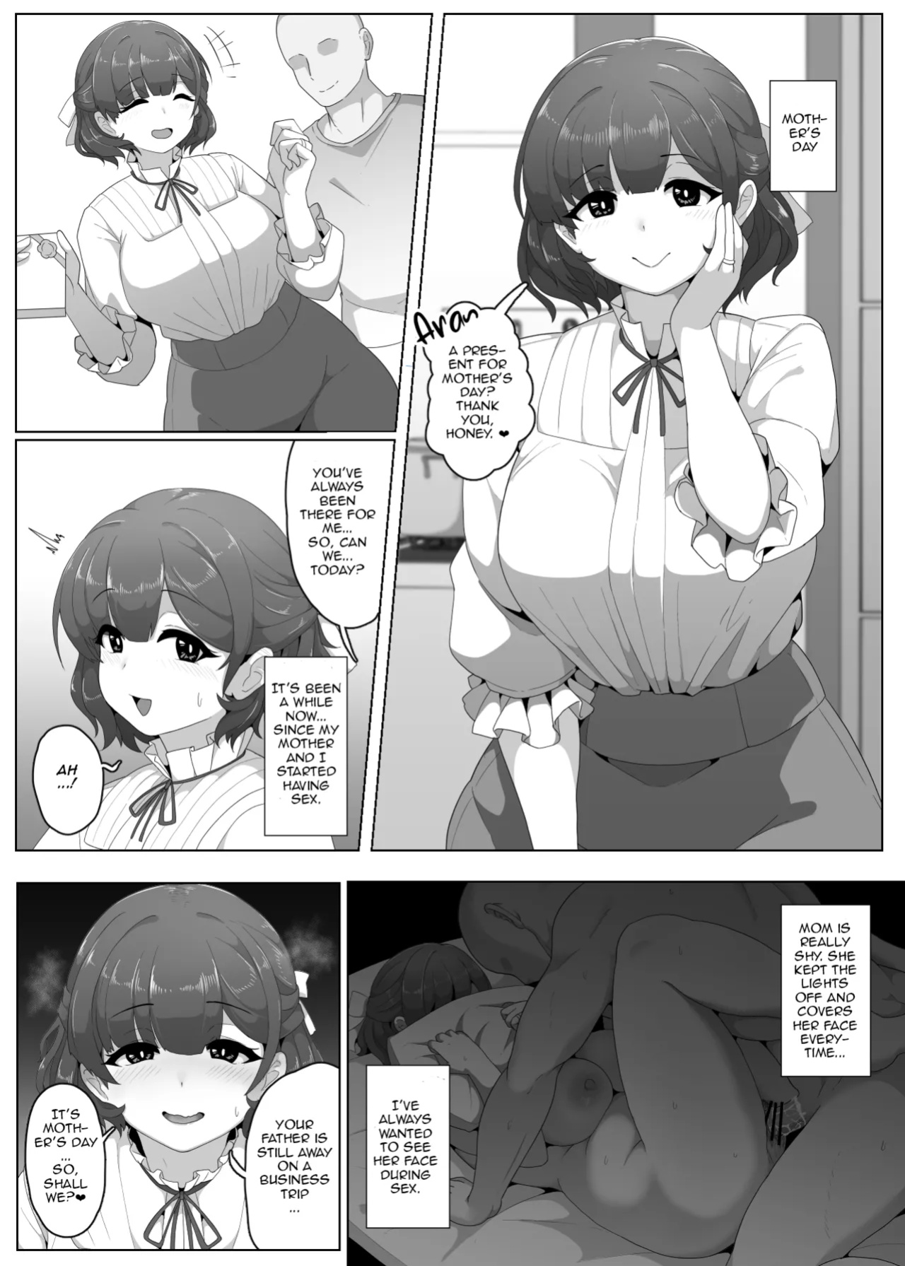(Doujinshi) [Moya] Haha no Hi Boshi Kan 2025 (Original) [DeppoTL]