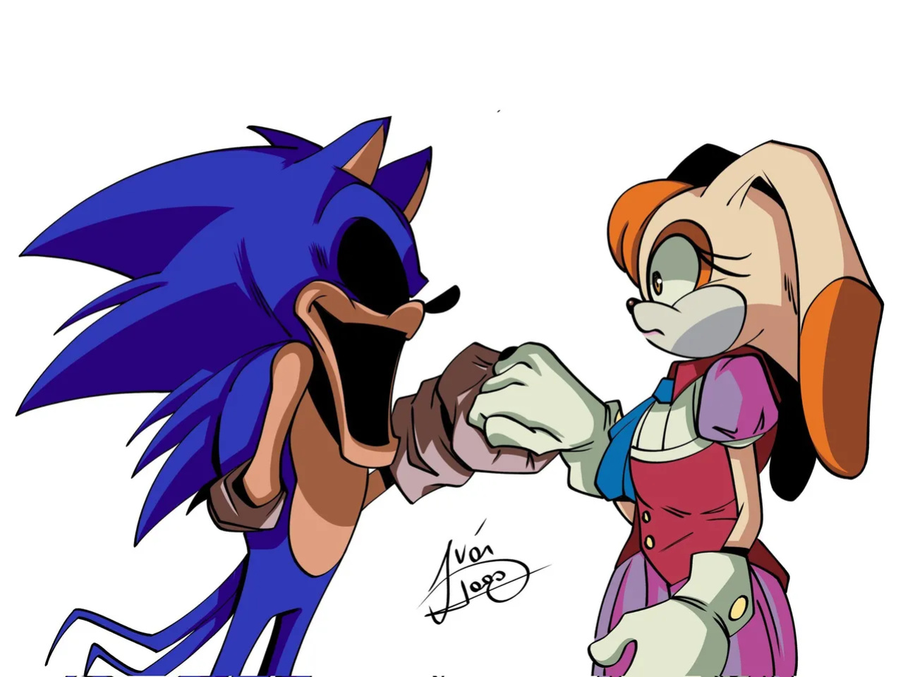 Varius artist vanilla x omt sonic-exe