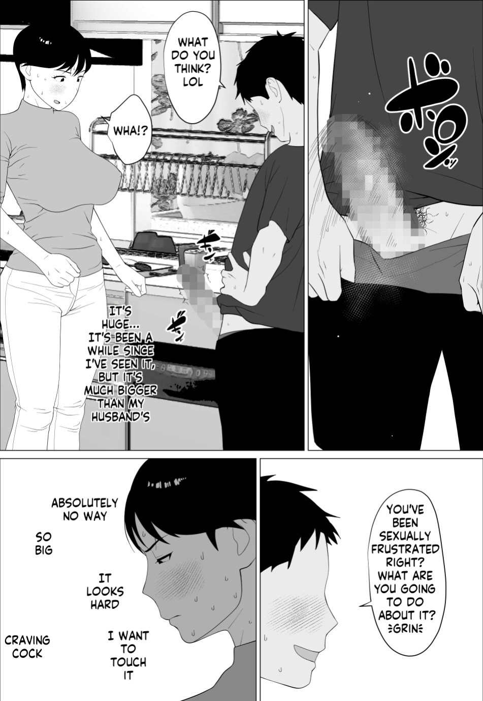 [Oroboy] Danna to no Resu Kaishou no Tameni Toukyou Shita noni | Enlarged breasts to entice husband and yet... [innyinny]
