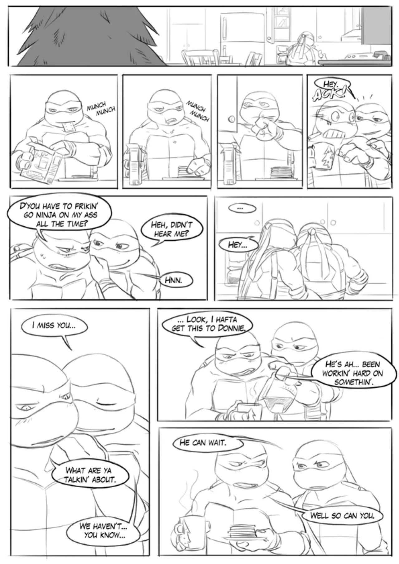 [Sneefee] Merry Fuckin’ Christmas (TMNT)