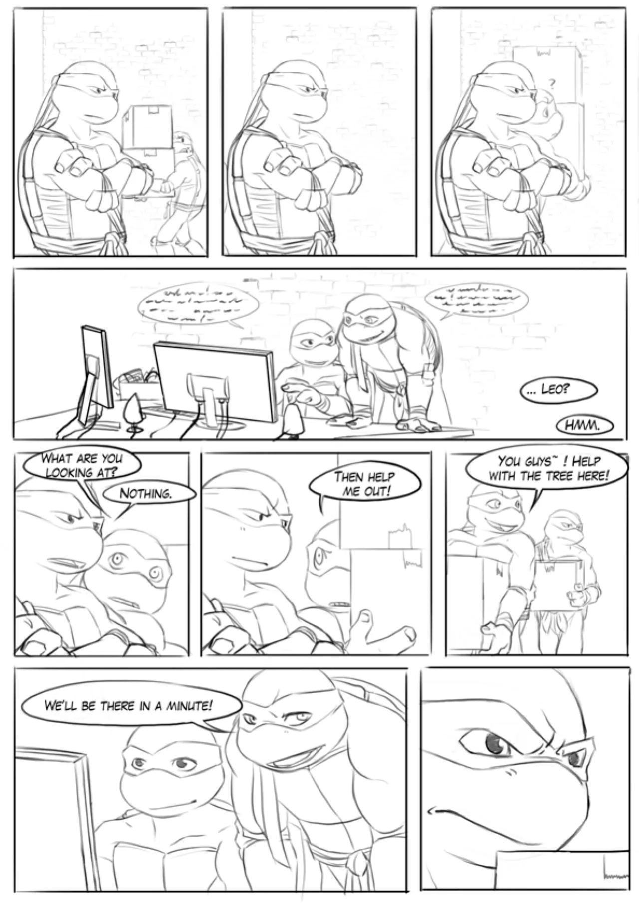 [Sneefee] Merry Fuckin’ Christmas (TMNT)