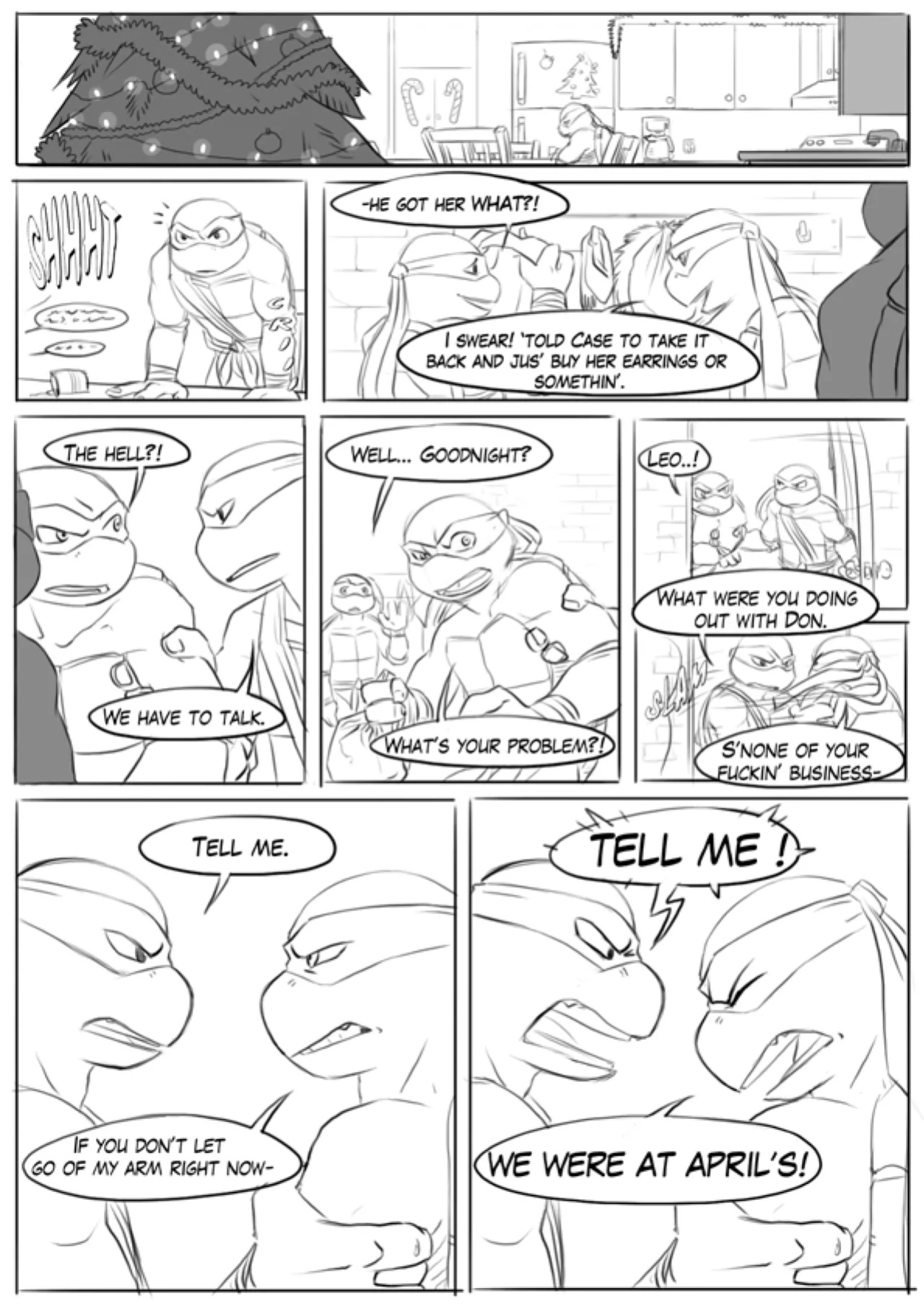 [Sneefee] Merry Fuckin’ Christmas (TMNT)