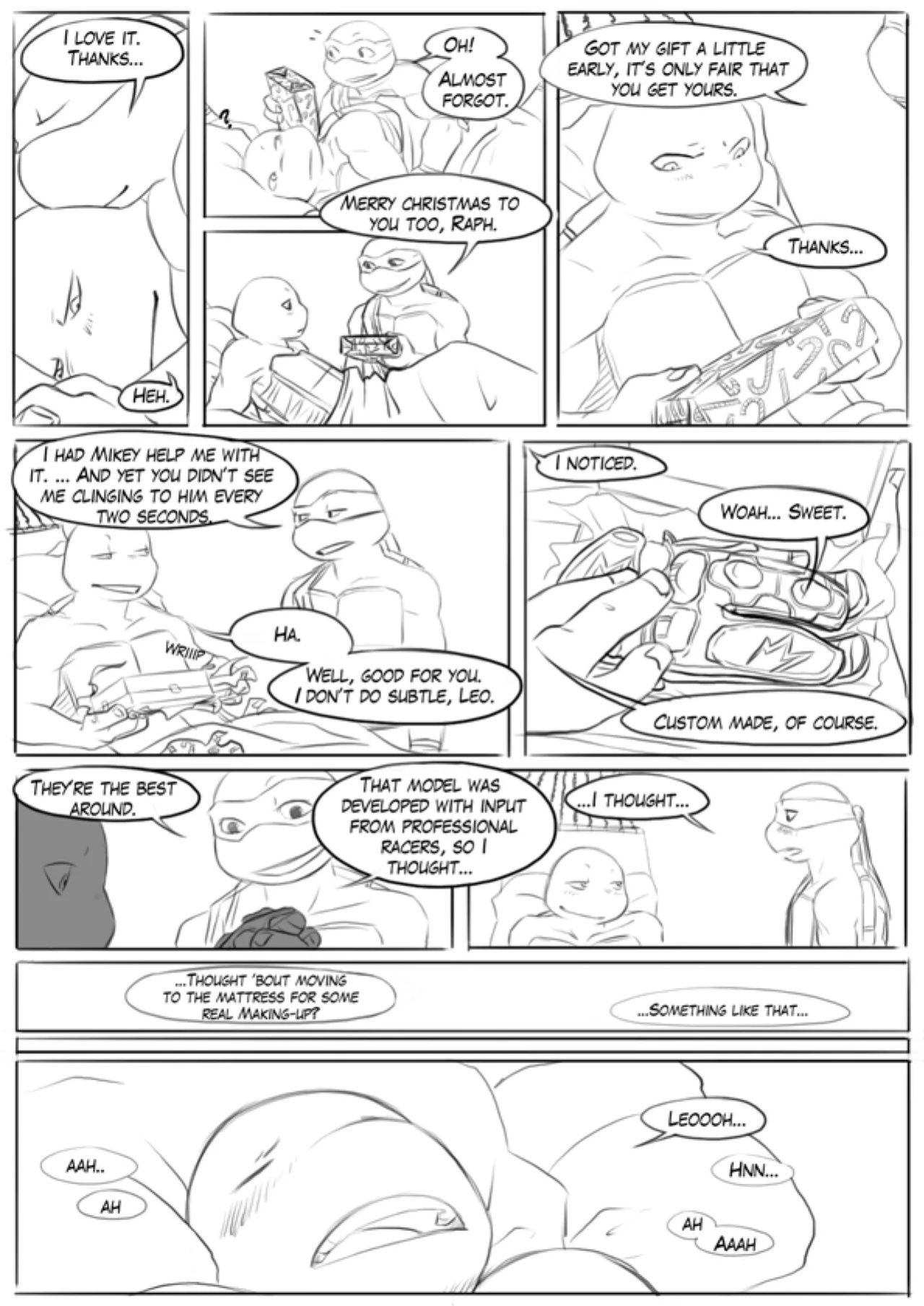 [Sneefee] Merry Fuckin’ Christmas (TMNT)