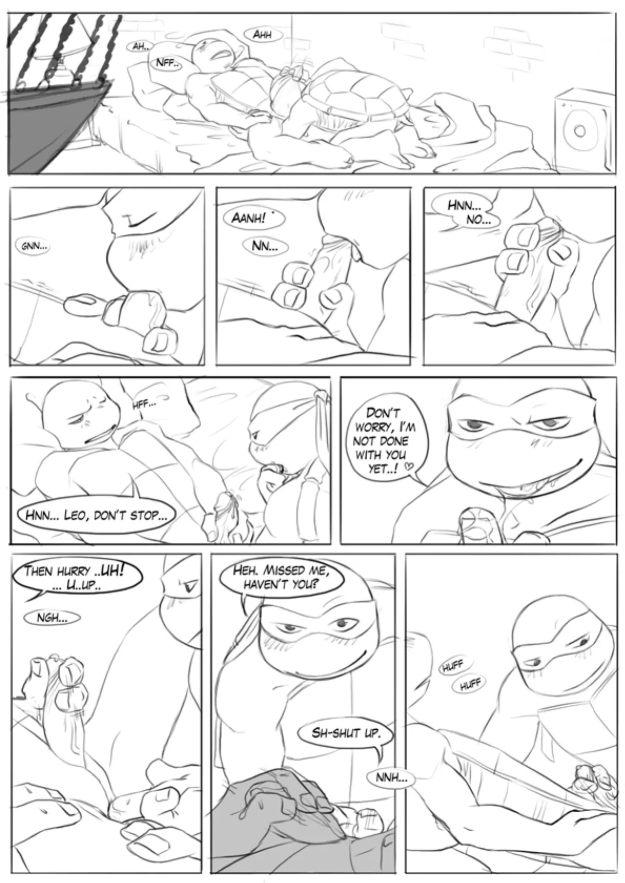 [Sneefee] Merry Fuckin’ Christmas (TMNT)