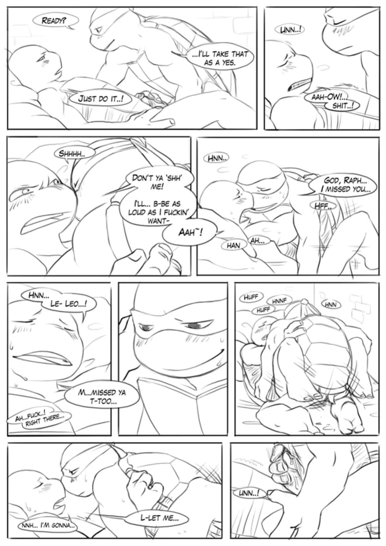 [Sneefee] Merry Fuckin’ Christmas (TMNT)