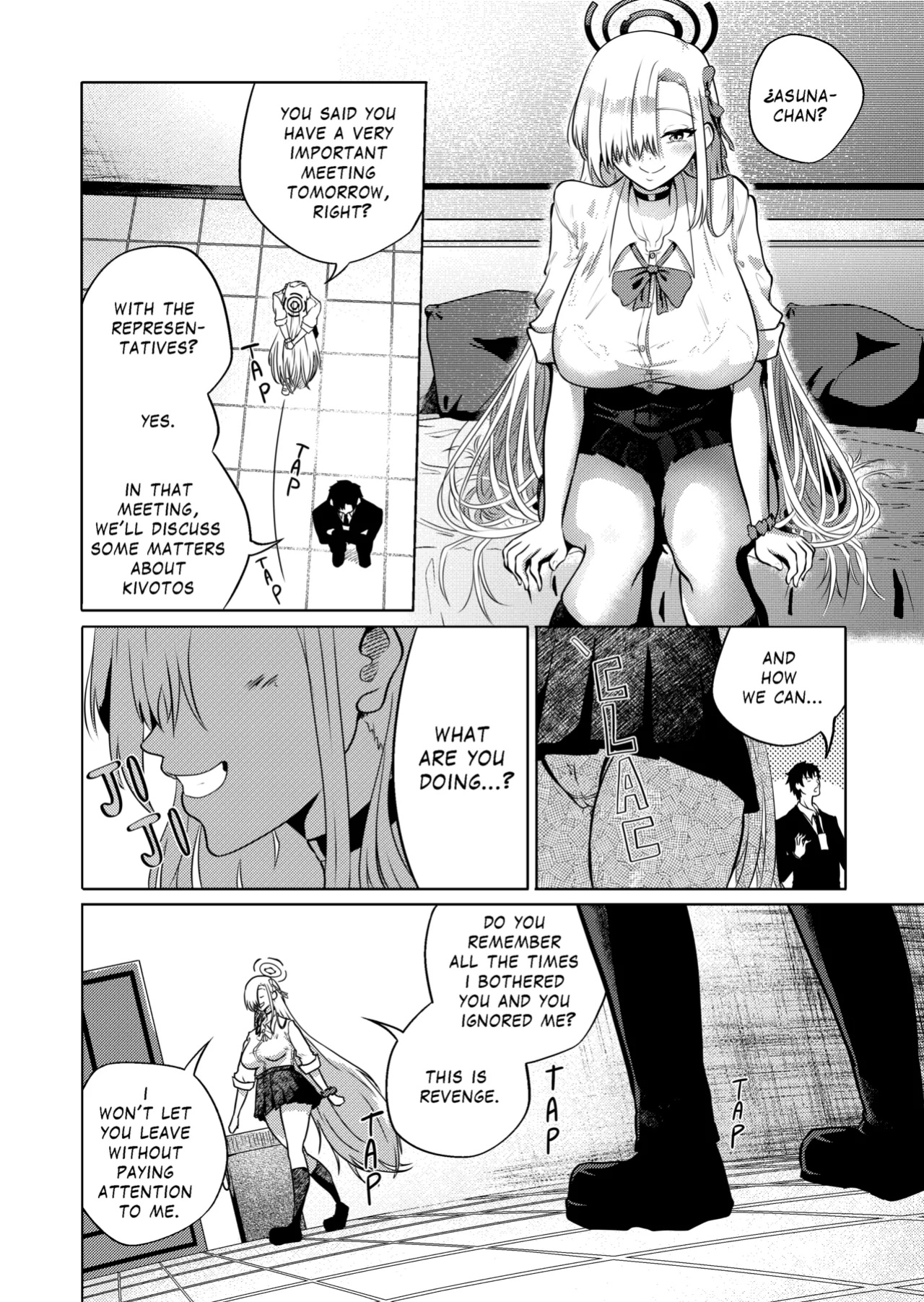 [Raccoon Temple] Asuna-chan to Futarikiri no Yoru | A Night Alone With Asuna-chan (Blue Archive) [Sample]