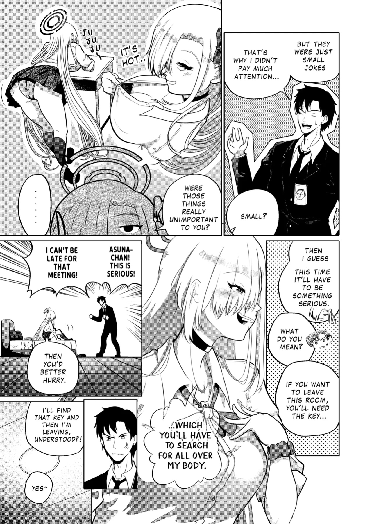 [Raccoon Temple] Asuna-chan to Futarikiri no Yoru | A Night Alone With Asuna-chan (Blue Archive) [Sample]