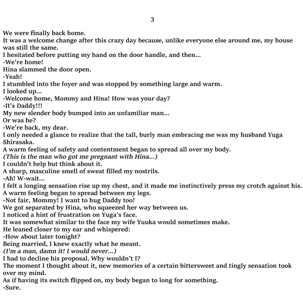[Totoyasu] A Story About Father and Son Whose Lives Were Changed by a Magical TS Train [GTF]