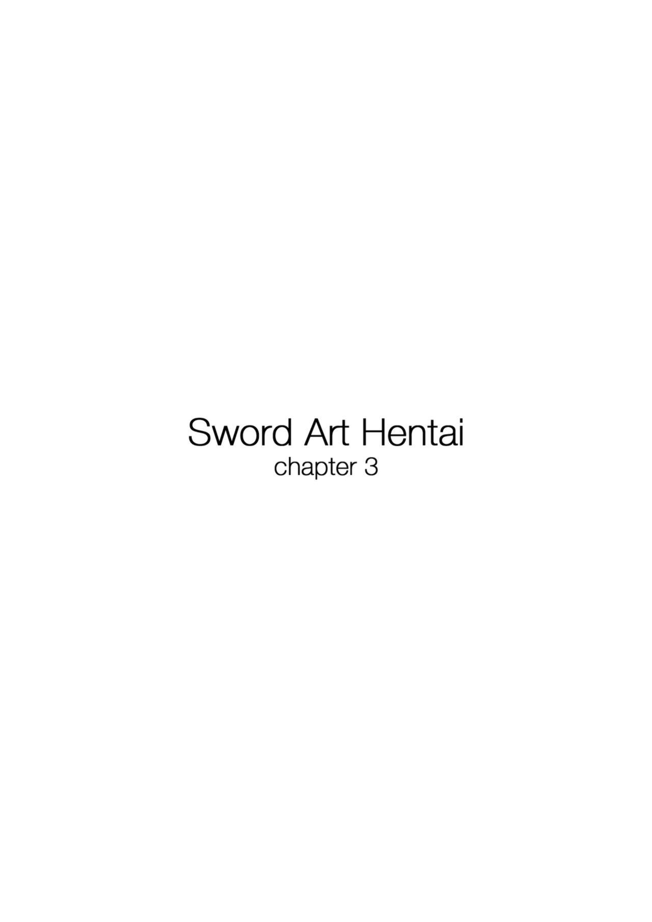 [Purelewds] Sword Art Hentai (Chapter 3)