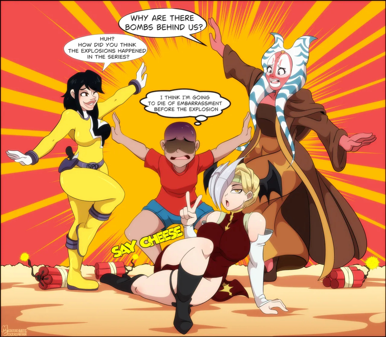 [MoisesGrafic] A Day with the Harem