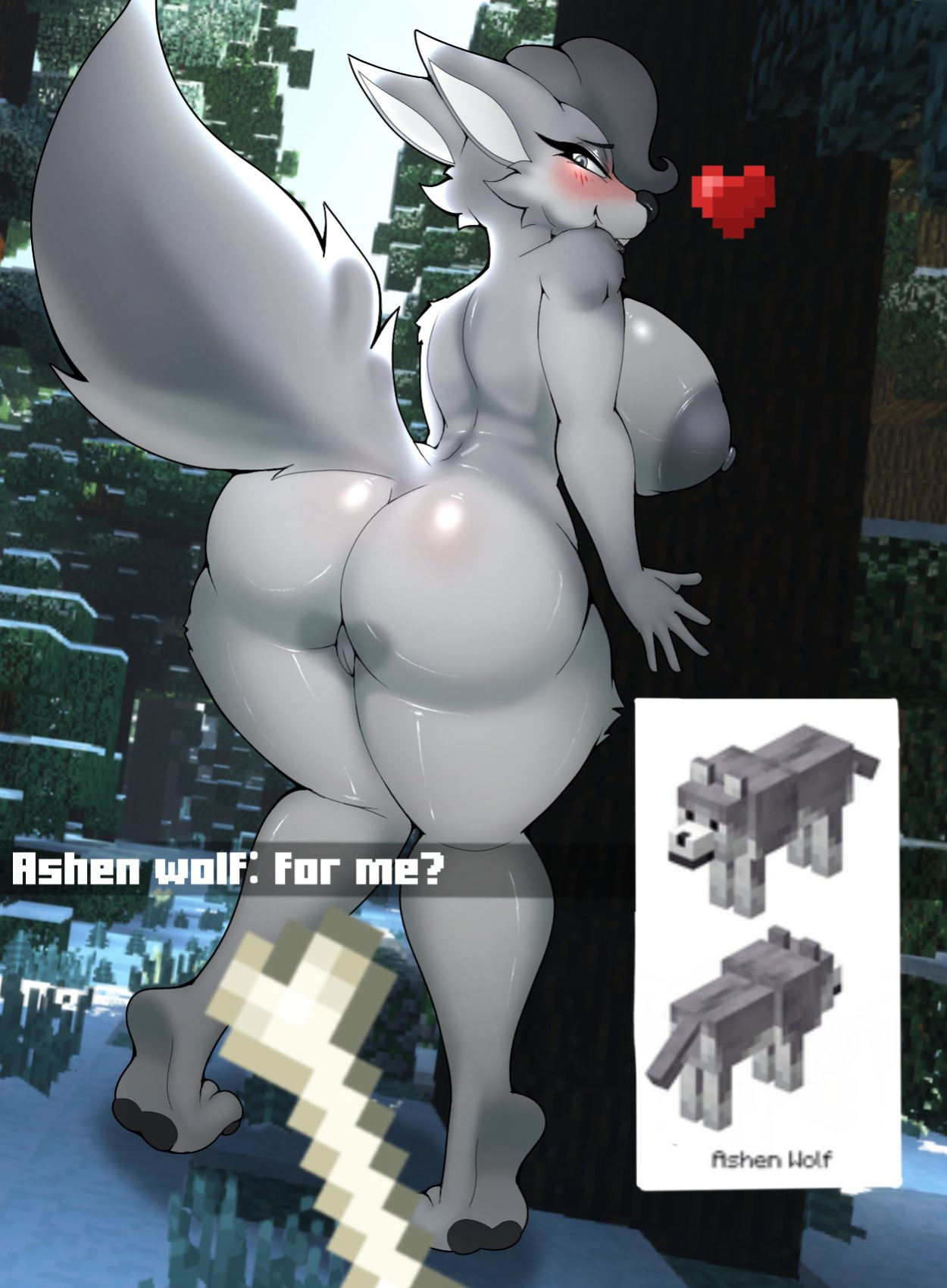 [FoxGumie] Minecraft Wolves