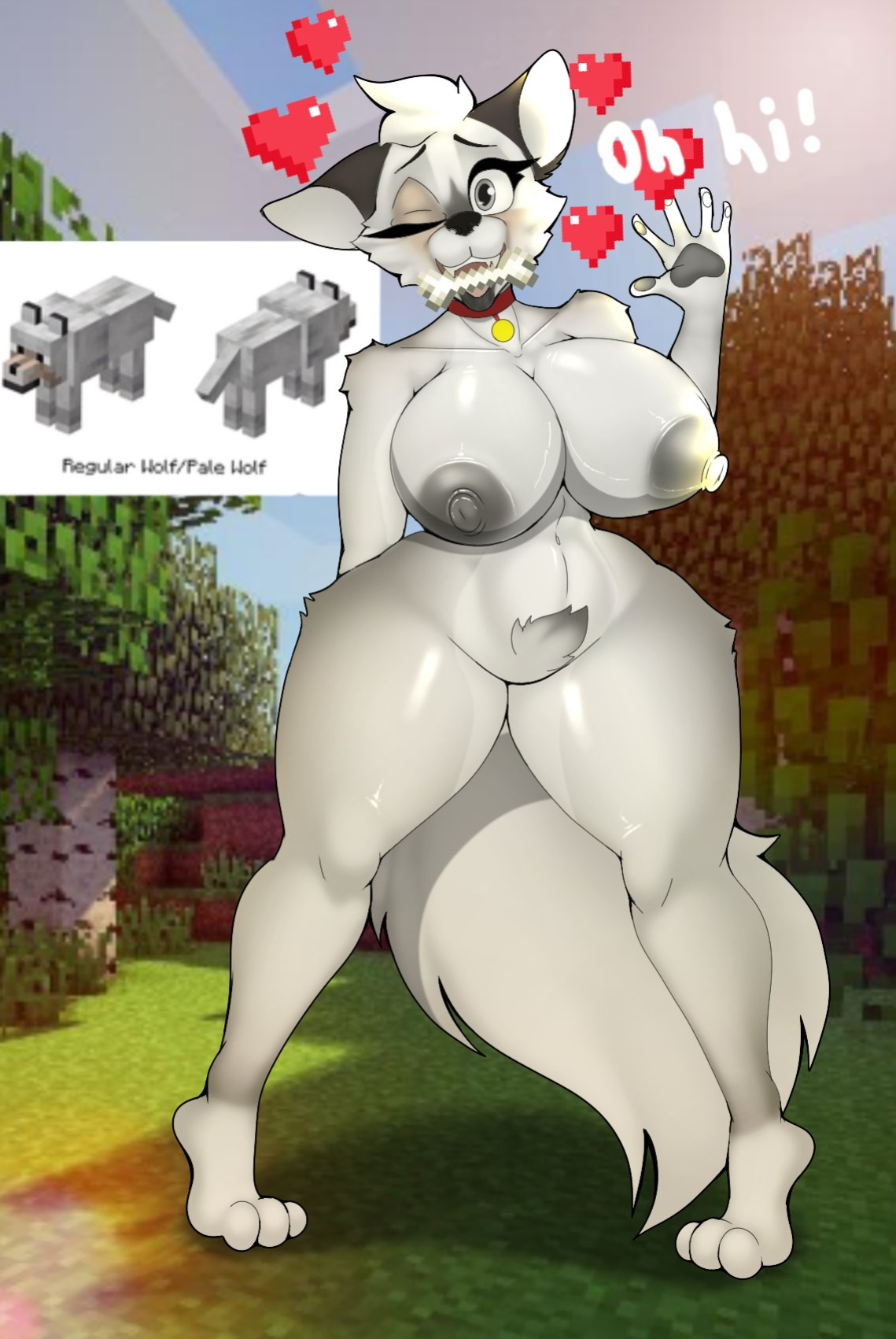[FoxGumie] Minecraft Wolves