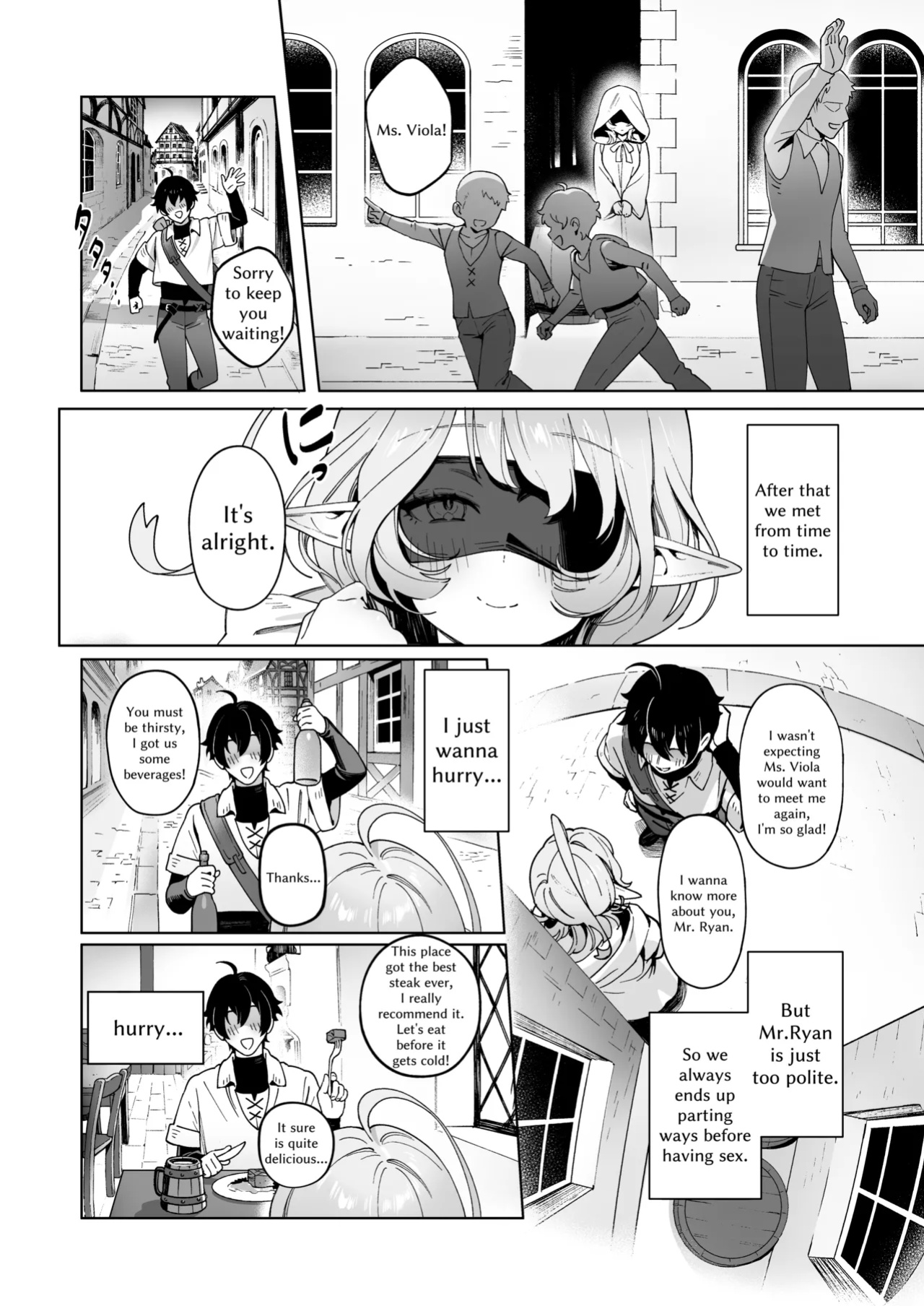 [Cha no Maou (Sencha Bashira)] Medusa-san wa Atsuatsu Ochinpo ga Hoshii | Medusa Craves Boiling Hot Cocks