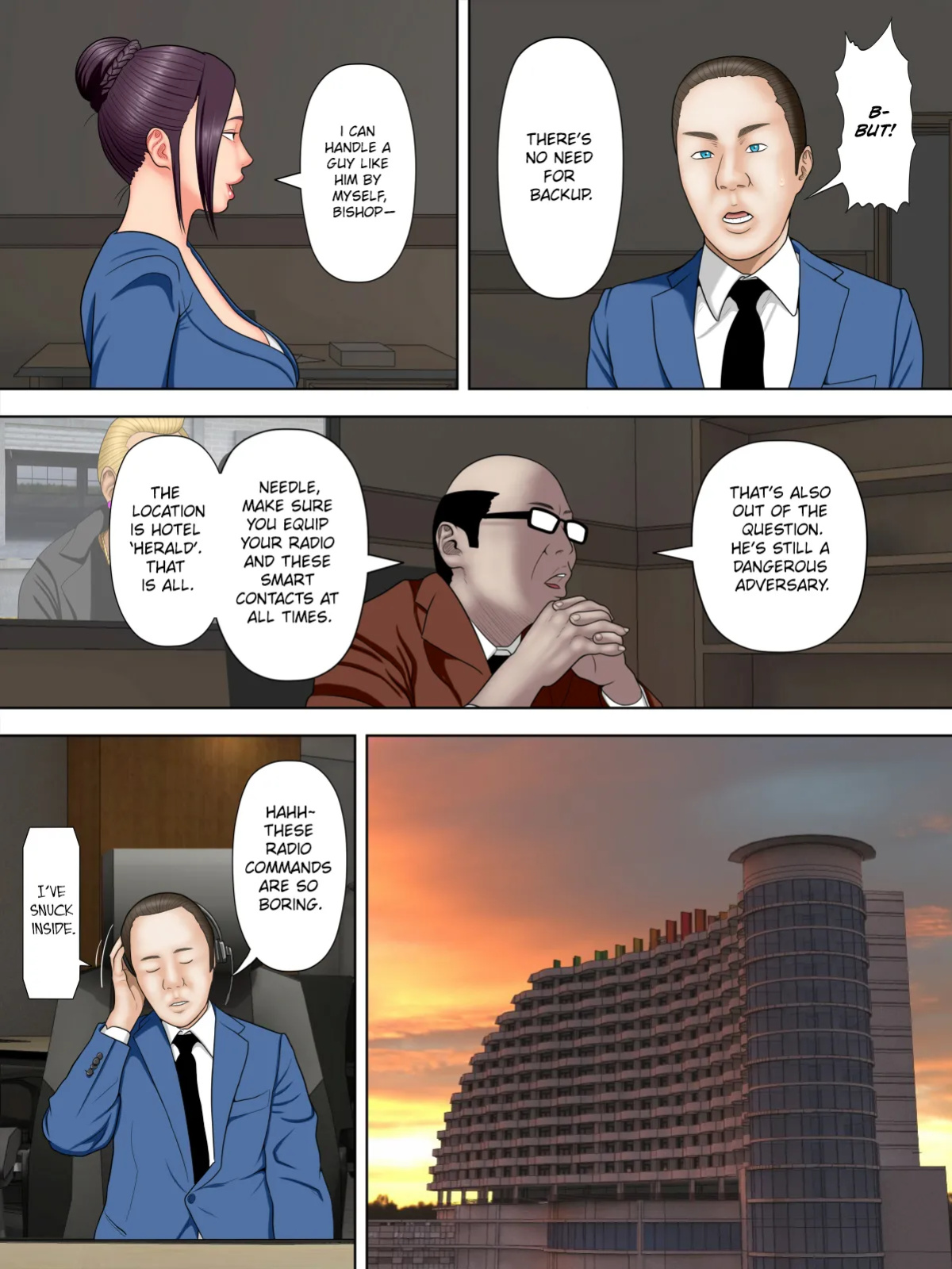 [Minazuki Mikka] Hitozuma Spy to Mafia no Musuko 1 ~Kuro Gyaru Keisatsukan Hen~ | Spy Wife and Mafia’s Son 1 ~Black Gyaru Police Officer~ [Chalklog]