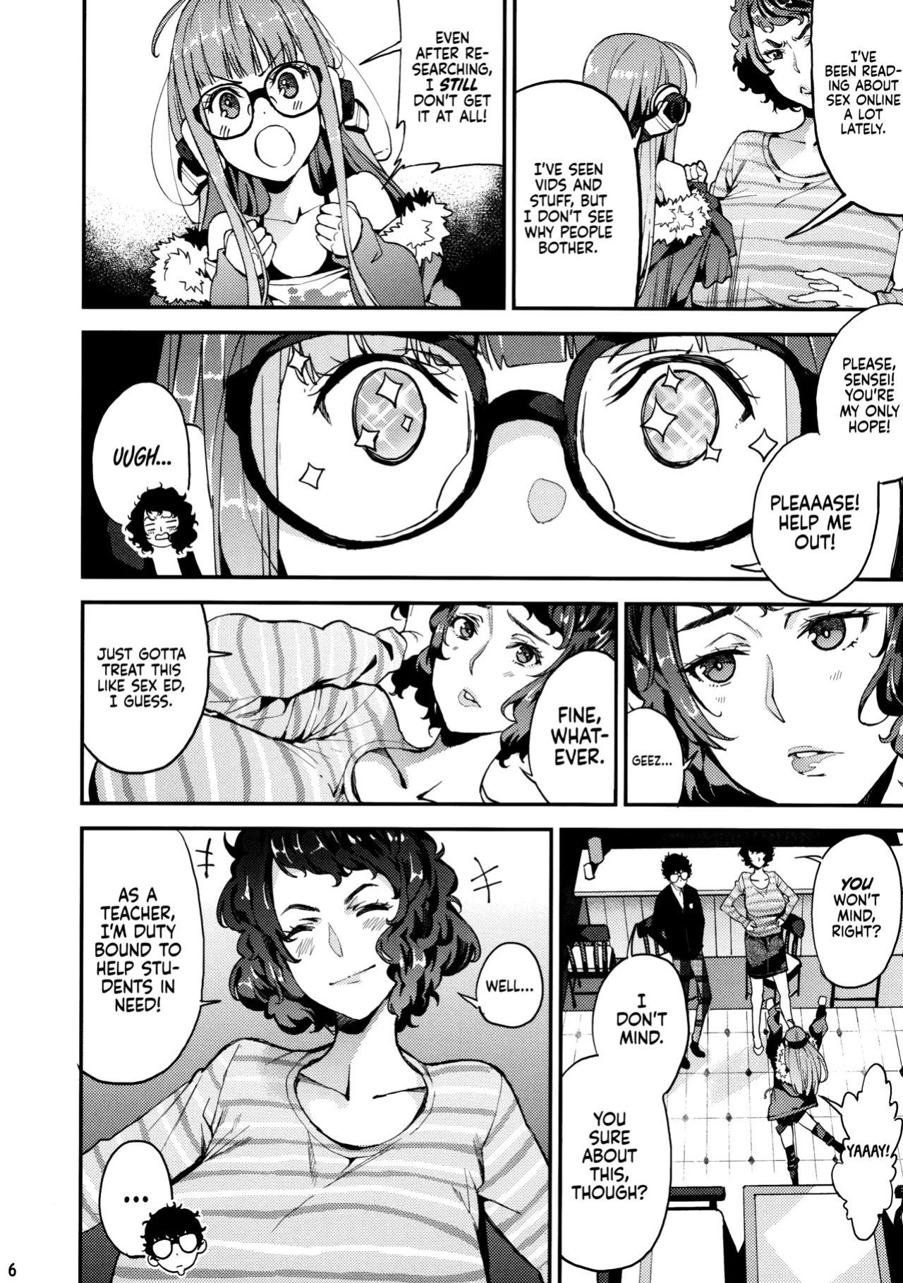 (C94) [Service Heaven (Azukiko)] Kawakami Sensei to Futaba no Himitsu Kojin Jugyou | Kawakami-Sensei and Futaba's Secret Private Lessons (Persona 5)