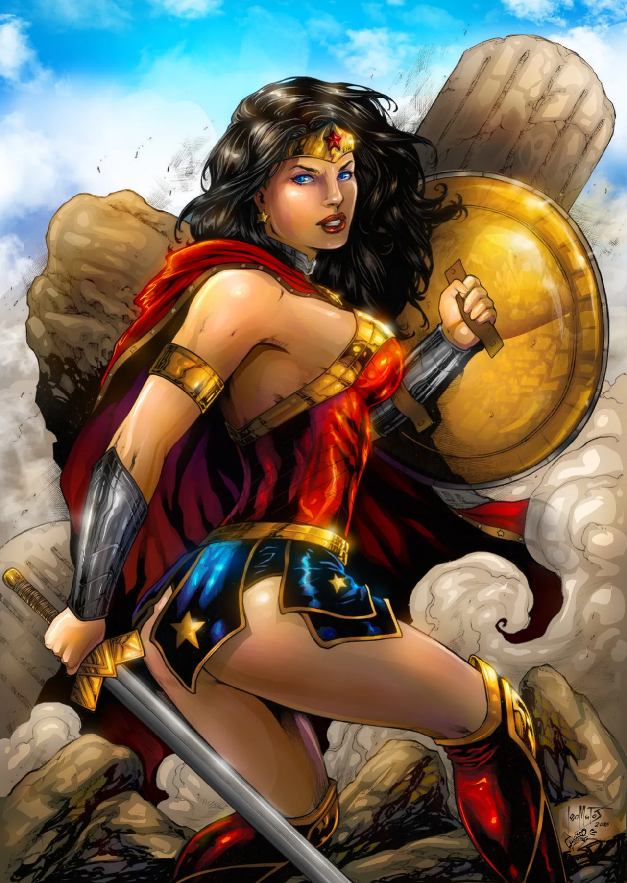 Wonder Woman by leomatos2014