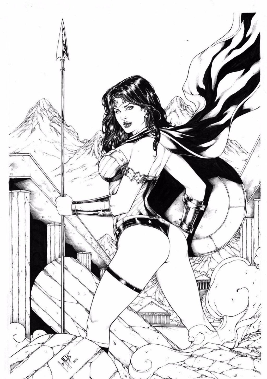 Wonder Woman by leomatos2014
