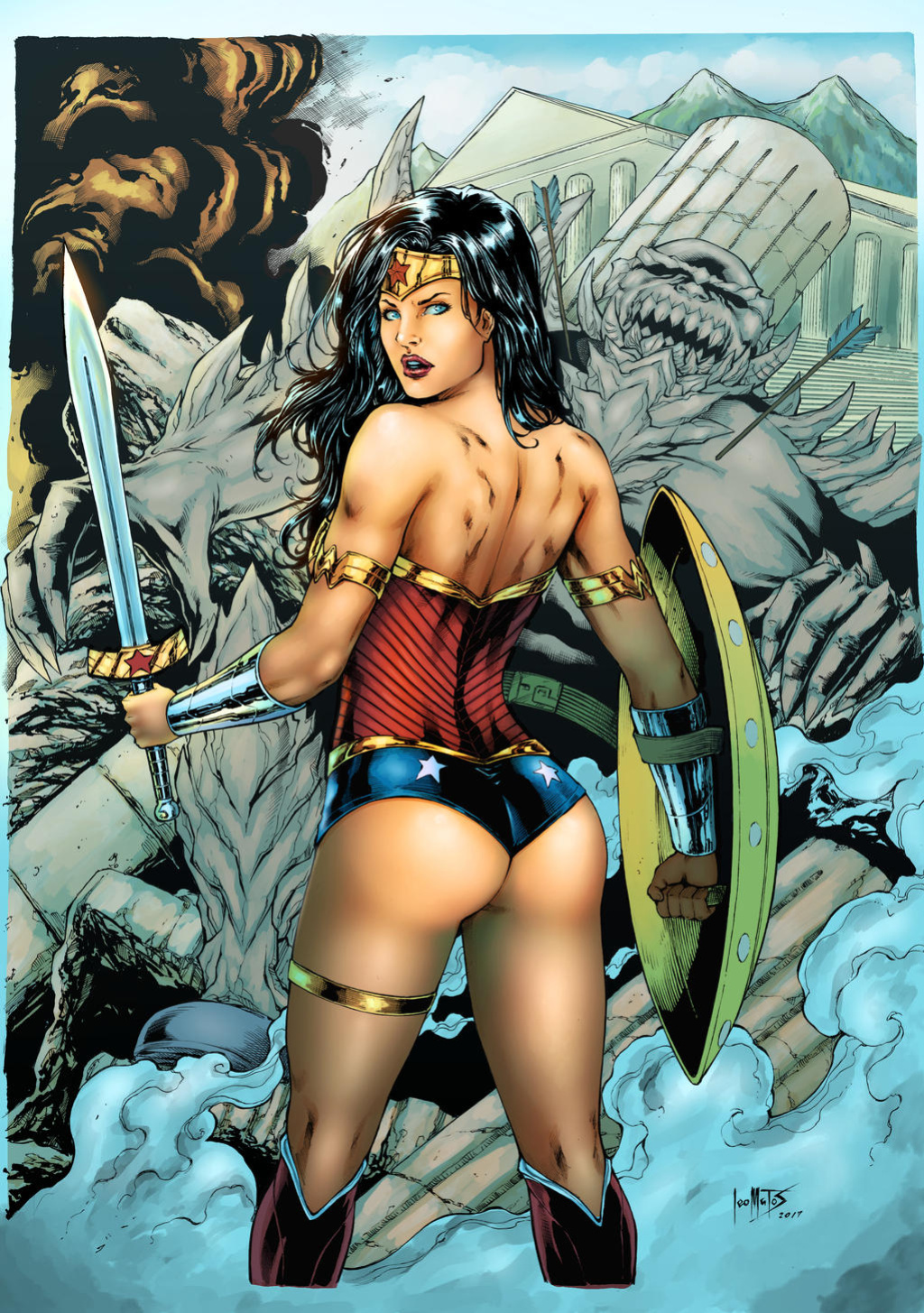 Wonder Woman by leomatos2014