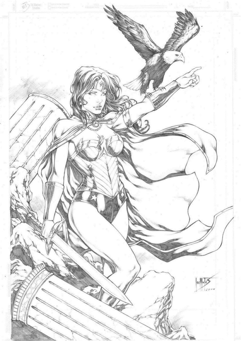 Wonder Woman by leomatos2014