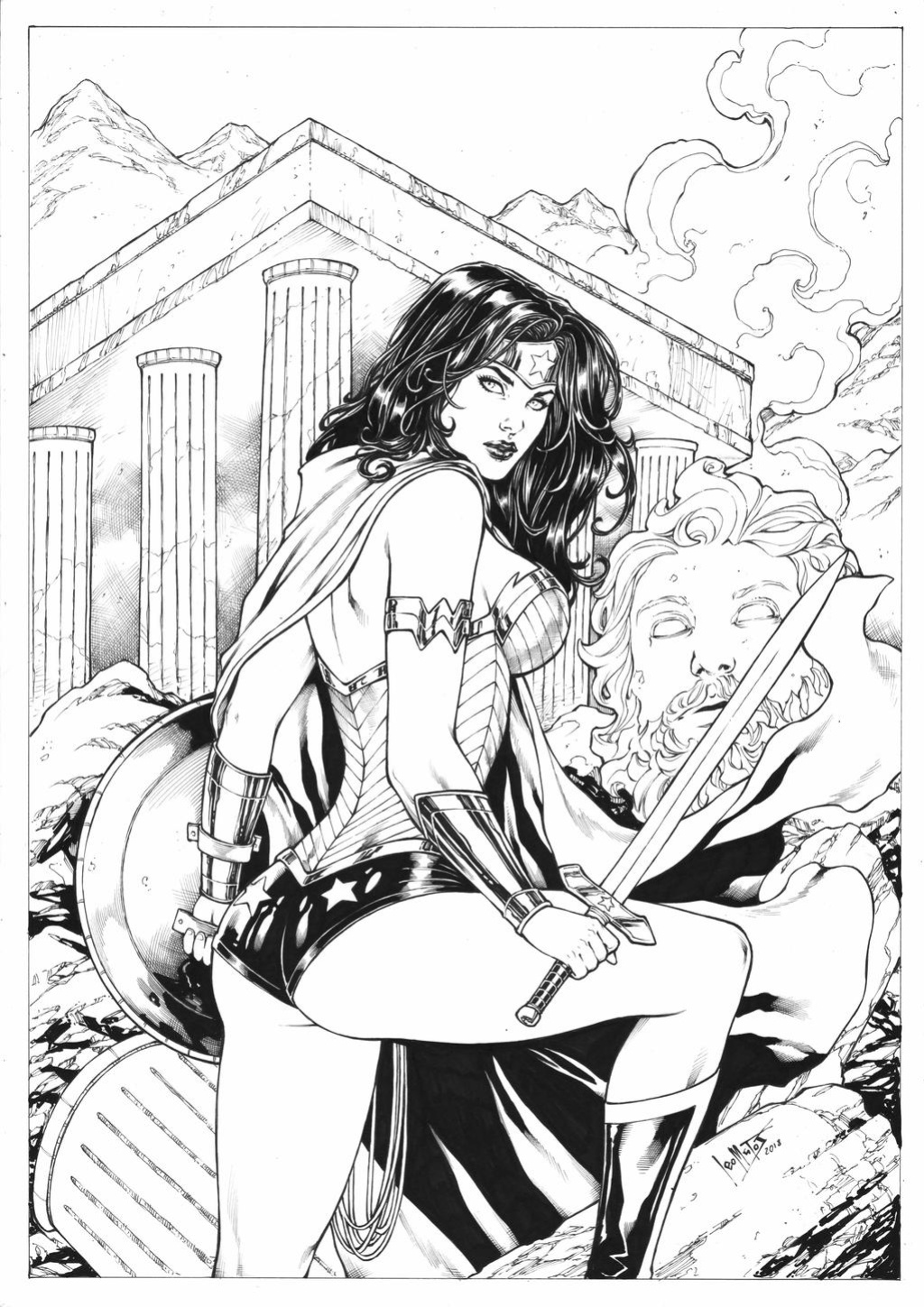 Wonder Woman by leomatos2014