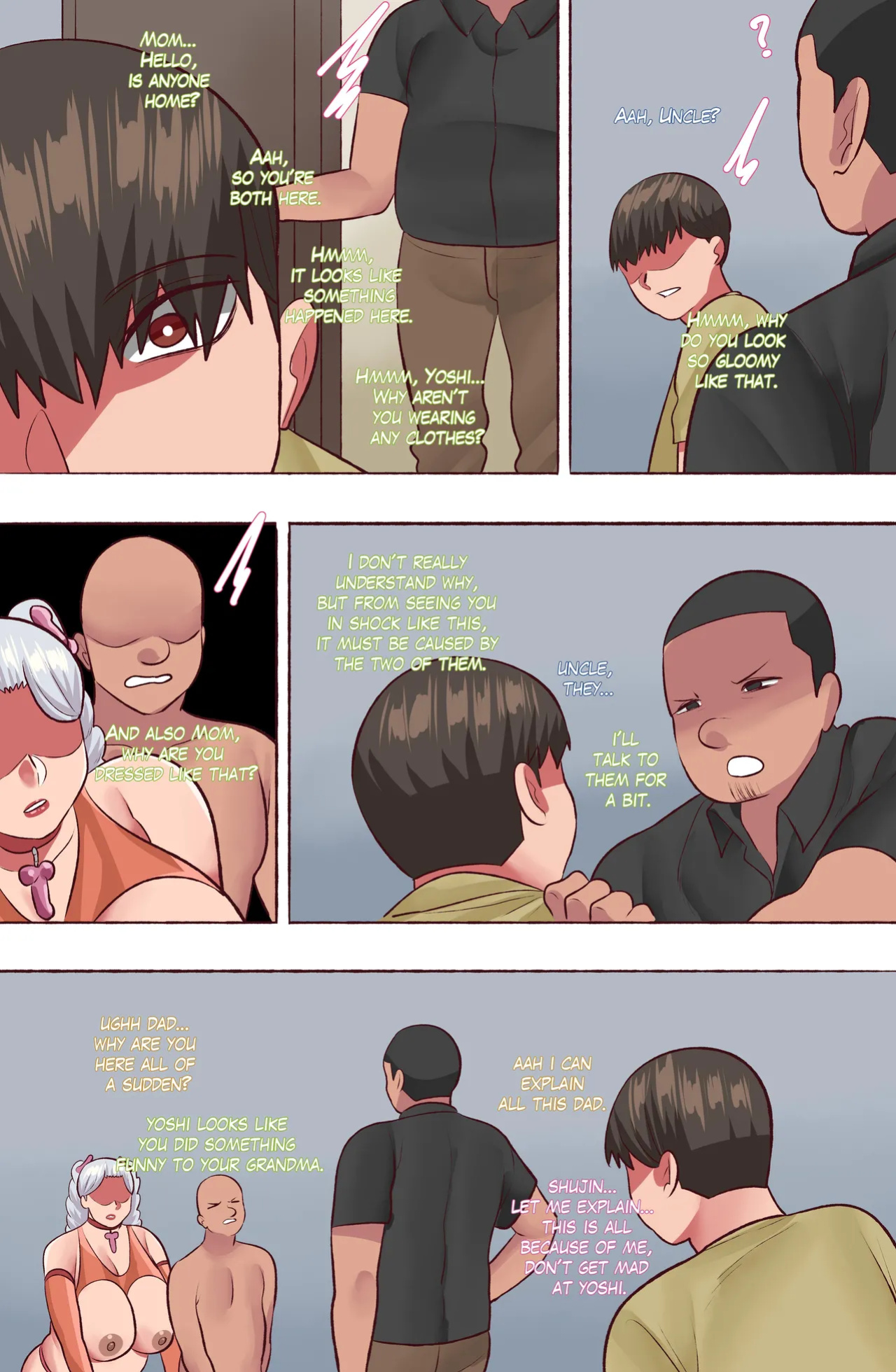 [Neko Plus] Don't steal my grandma part 4