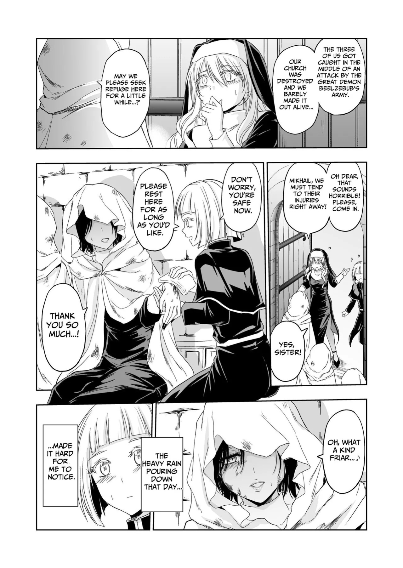 [Palace Inubousaki (Sister Maria Rosetta)] Shitsurakuen ~Haitoku ni Ochiru Seijo~ | Paradise Lost ~A Saint's Descent Into Immorality~ [tsuyoshi]