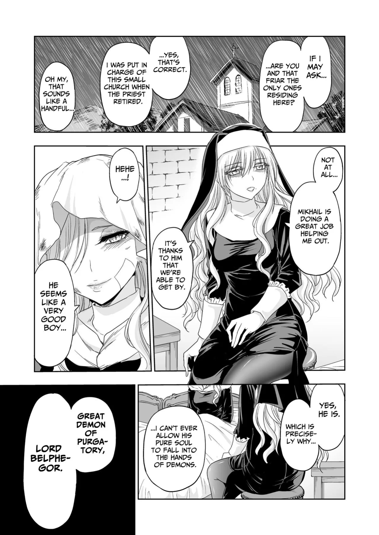 [Palace Inubousaki (Sister Maria Rosetta)] Shitsurakuen ~Haitoku ni Ochiru Seijo~ | Paradise Lost ~A Saint's Descent Into Immorality~ [tsuyoshi]