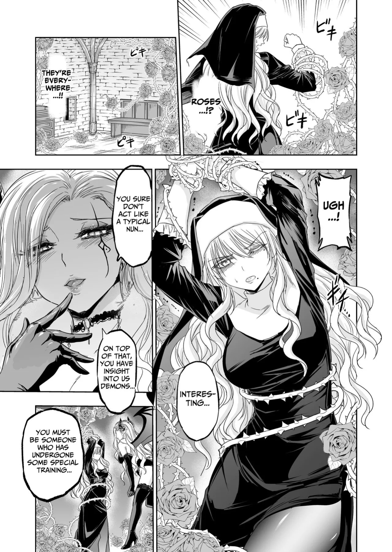 [Palace Inubousaki (Sister Maria Rosetta)] Shitsurakuen ~Haitoku ni Ochiru Seijo~ | Paradise Lost ~A Saint's Descent Into Immorality~ [tsuyoshi]