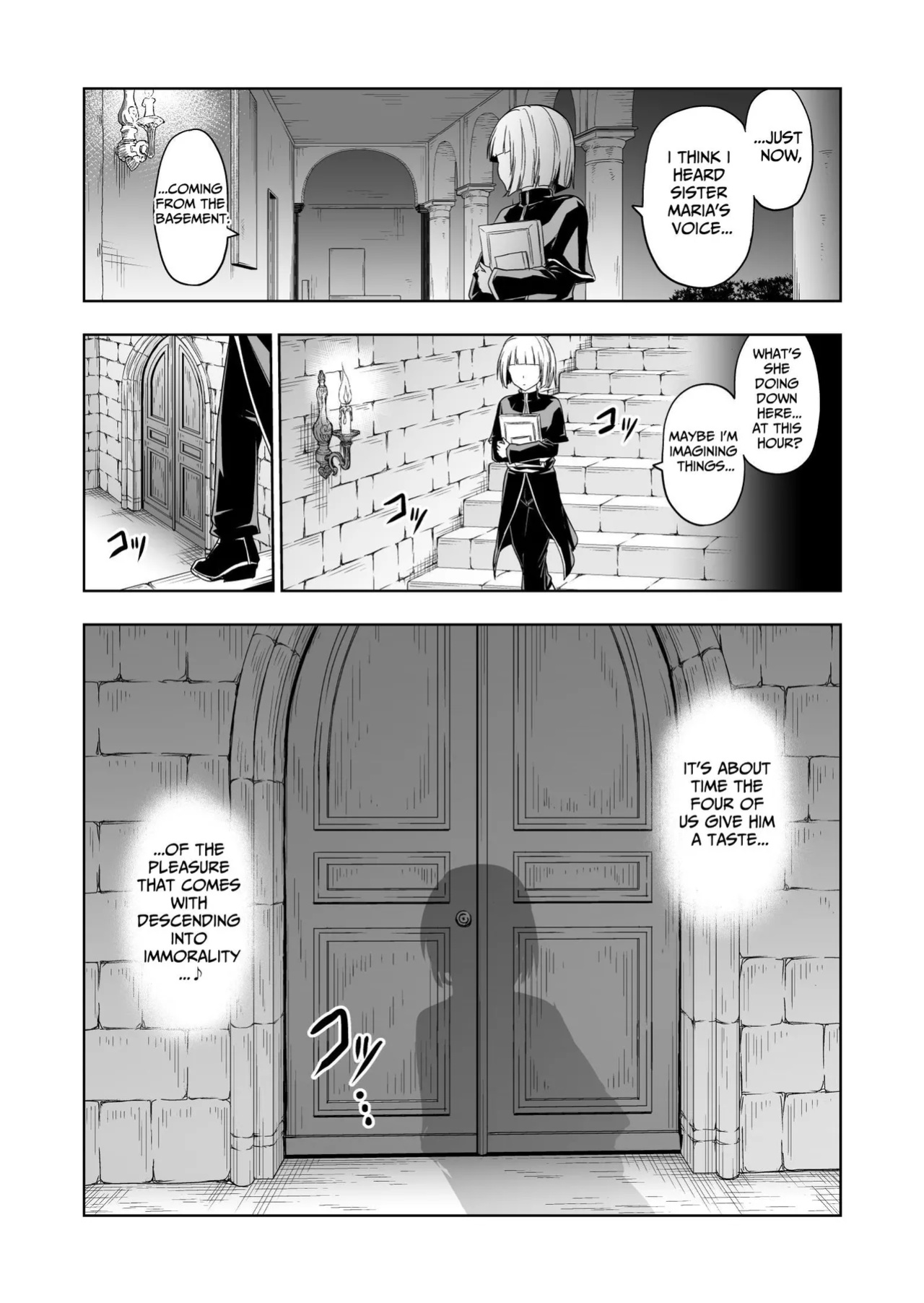 [Palace Inubousaki (Sister Maria Rosetta)] Shitsurakuen ~Haitoku ni Ochiru Seijo~ | Paradise Lost ~A Saint's Descent Into Immorality~ [tsuyoshi]