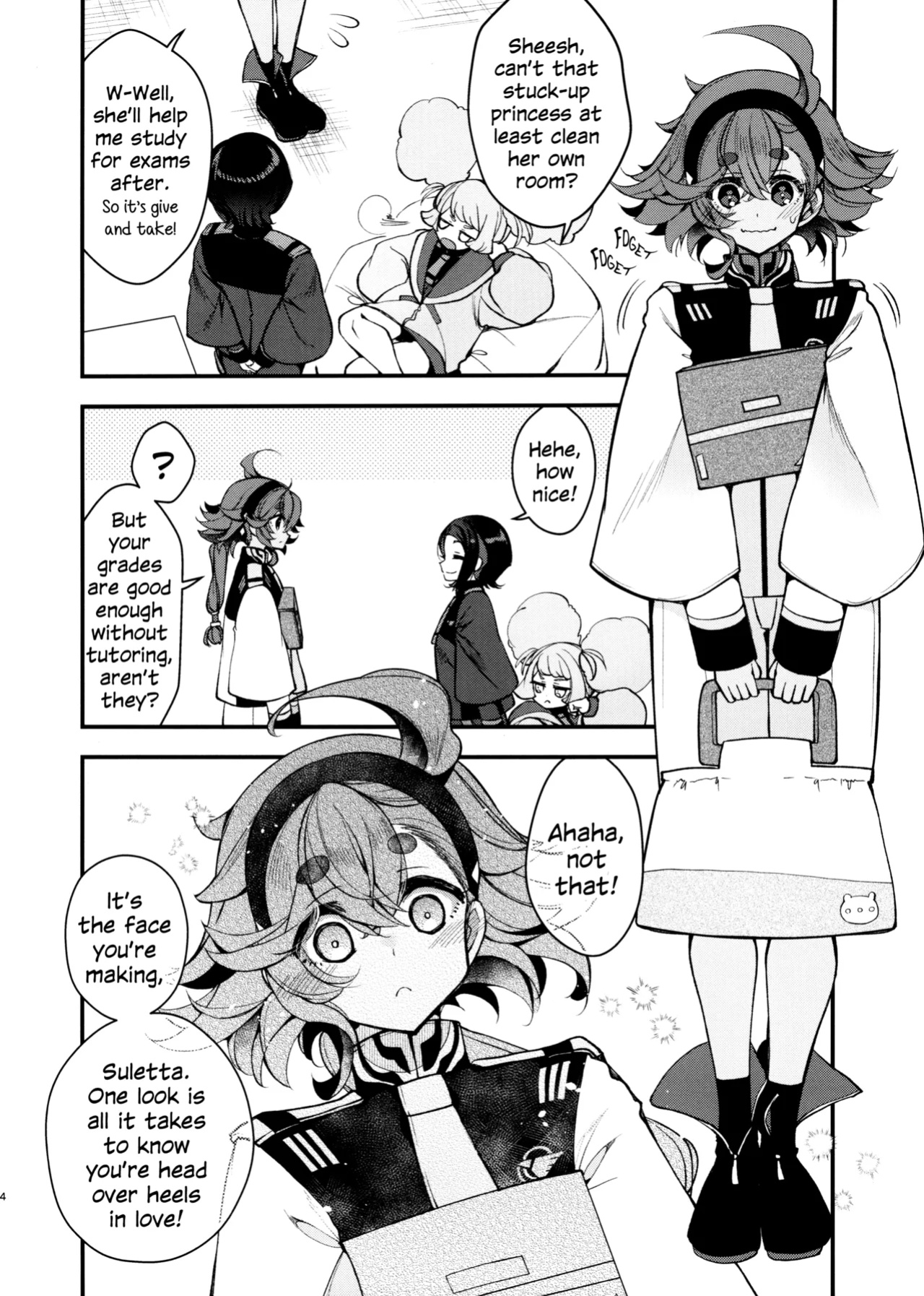 (C103) [Alkaloid (Izumiya Otoha)] Koi to Yobu ni wa | Too Deep to Call Love (Mobile Suit Gundam: The Witch from Mercury)