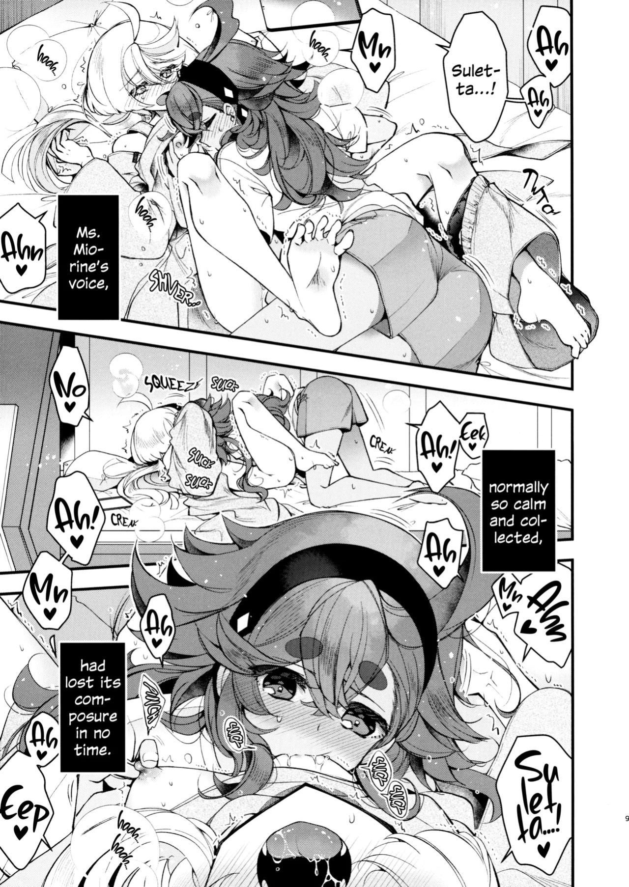 (C103) [Alkaloid (Izumiya Otoha)] Koi to Yobu ni wa | Too Deep to Call Love (Mobile Suit Gundam: The Witch from Mercury)