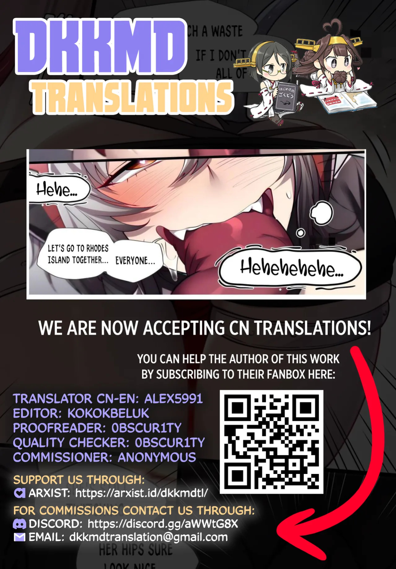 [LSC5] W (Arknights) [DKKMD Translations]
