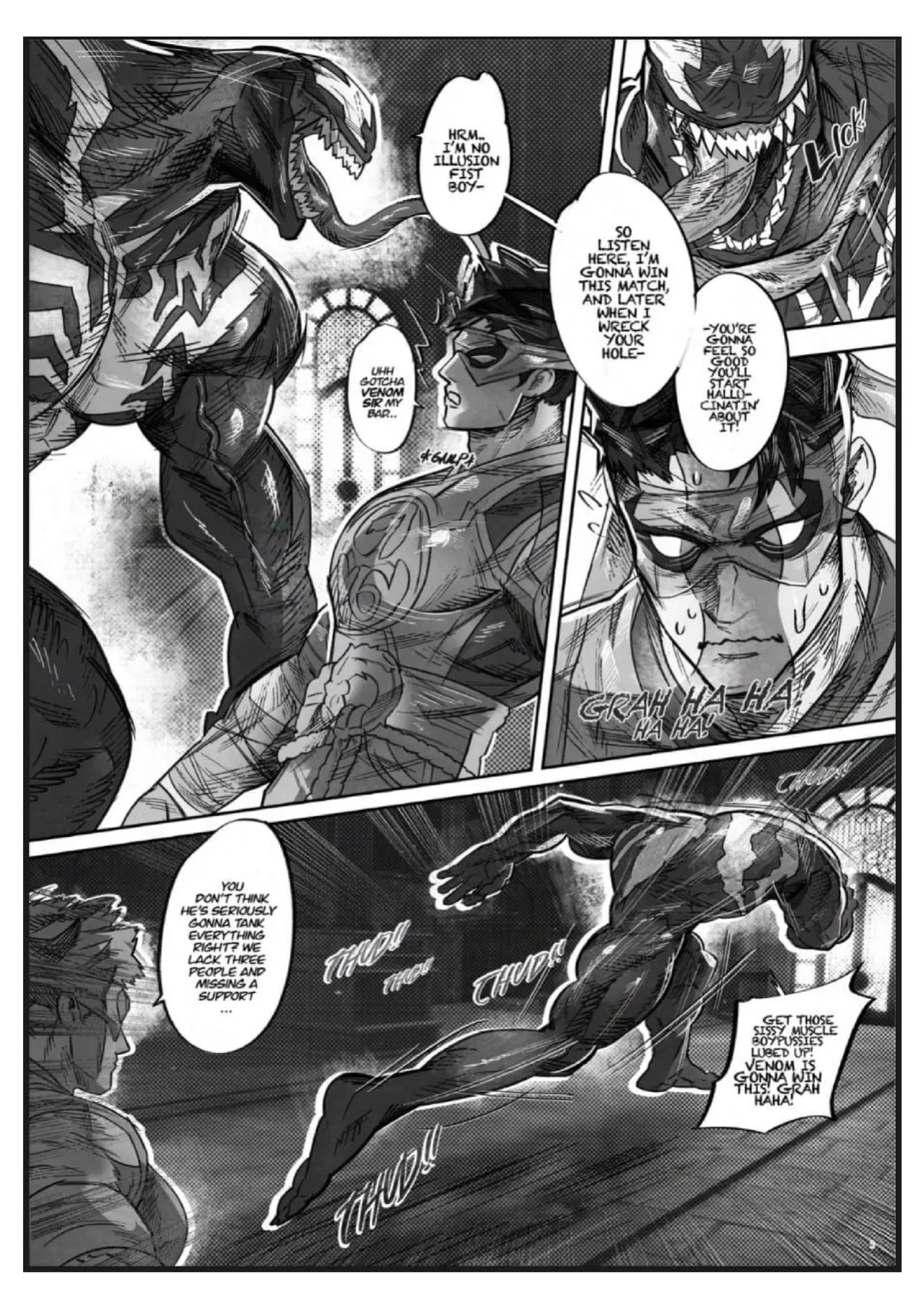 Artist: BARAyot - Venom`s Smashing Spree