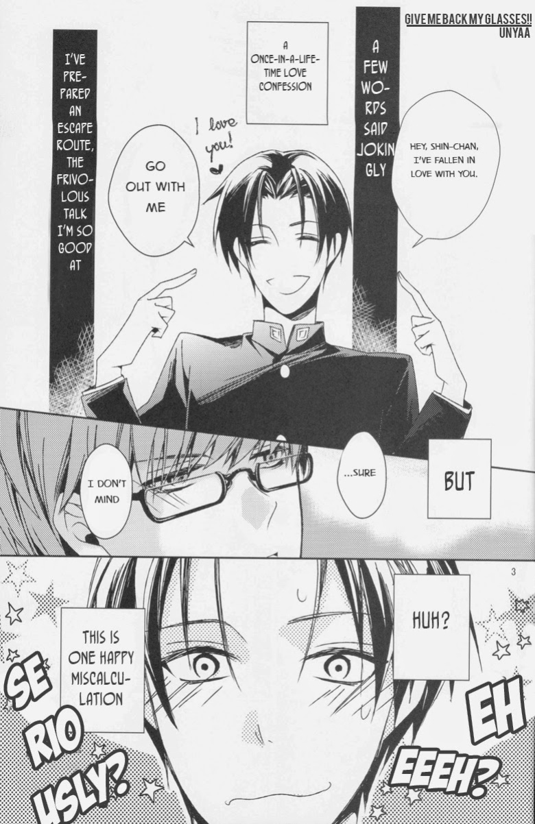 【USAMORI】 Give Me Back My Glasses!!