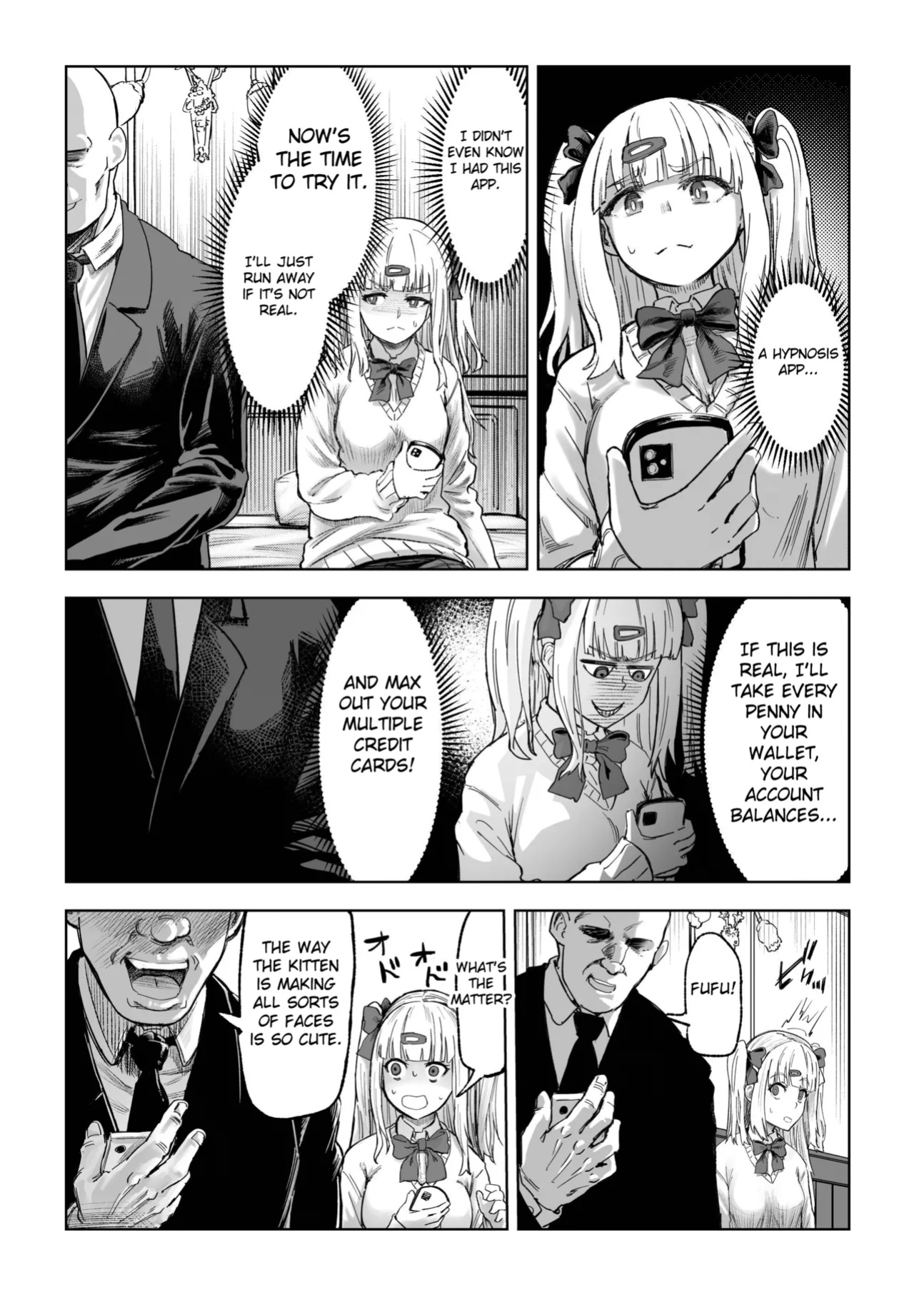 [Aburamashimashi (Aburamachine)] Gyaru ga Saimin Kakeyou to Shitara Kaeriuchi Saremashita [Fated Circle]