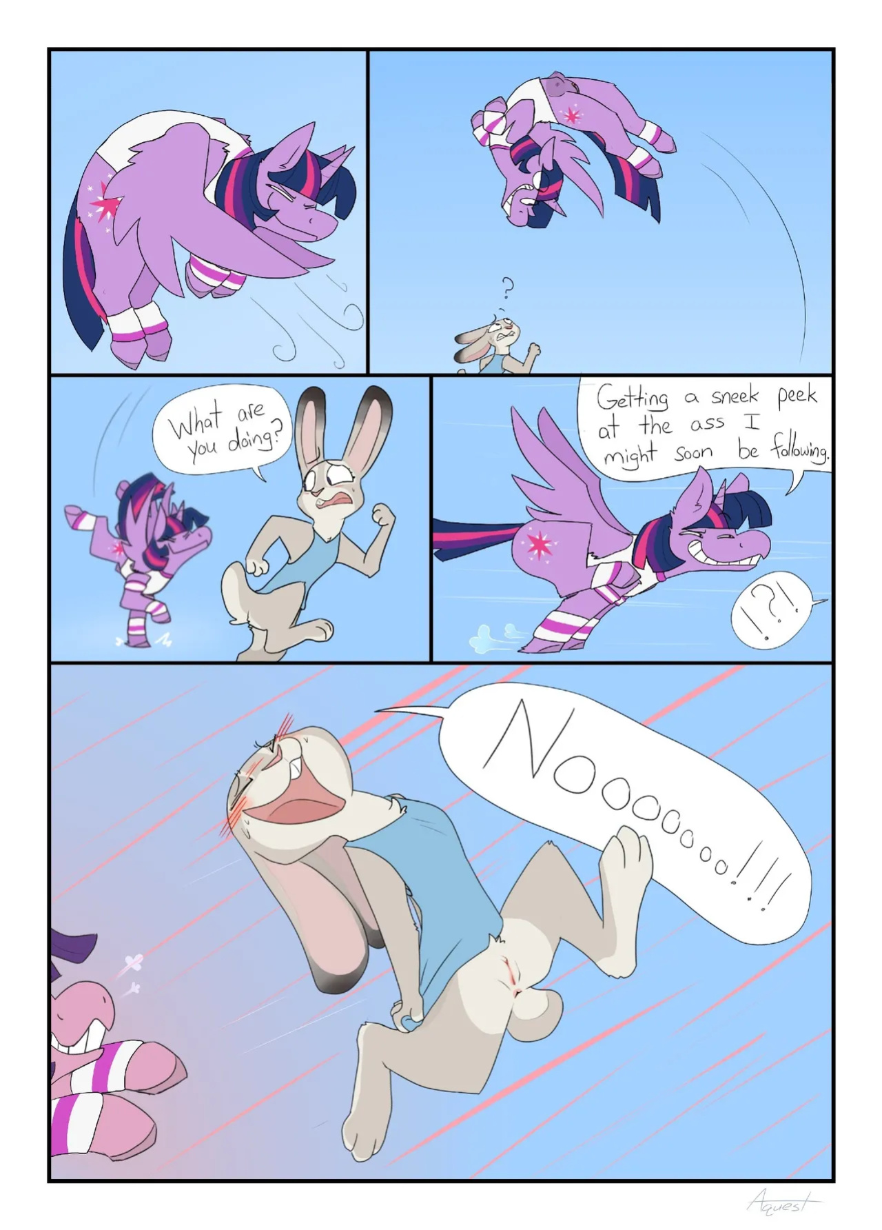 [Various] The Twilight Sparkle vs. Judy Hopps Runner Saga