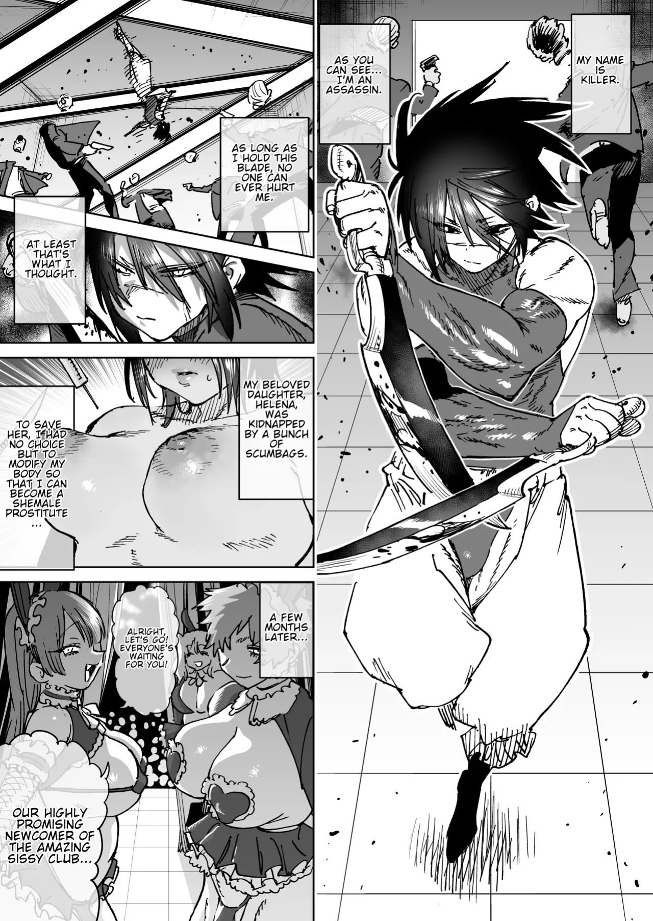 [Horieros no Ouchi (Horieros)]The World's Strongest Assassin Self-Feminization